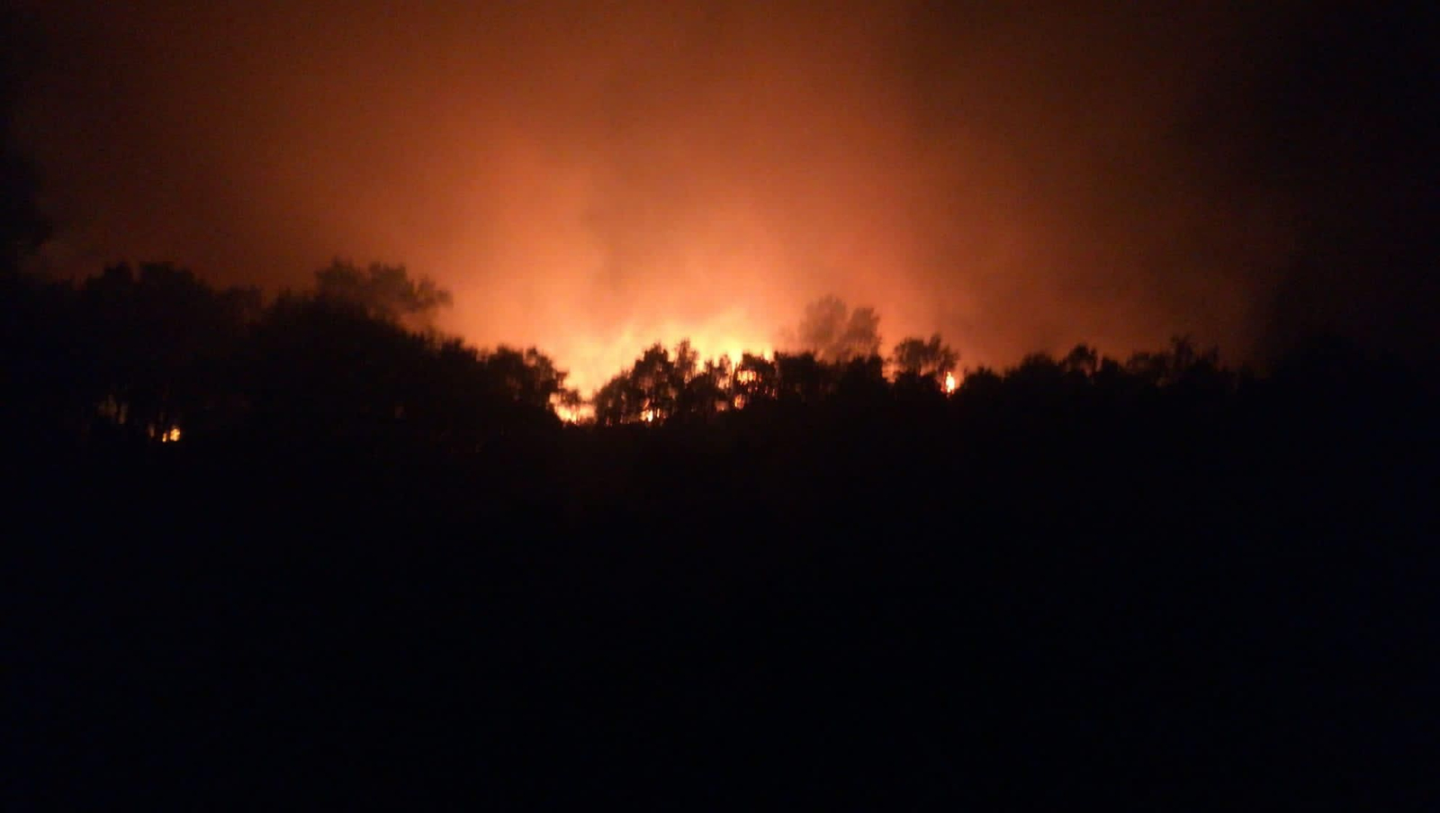 El incendio de Manzaneda.