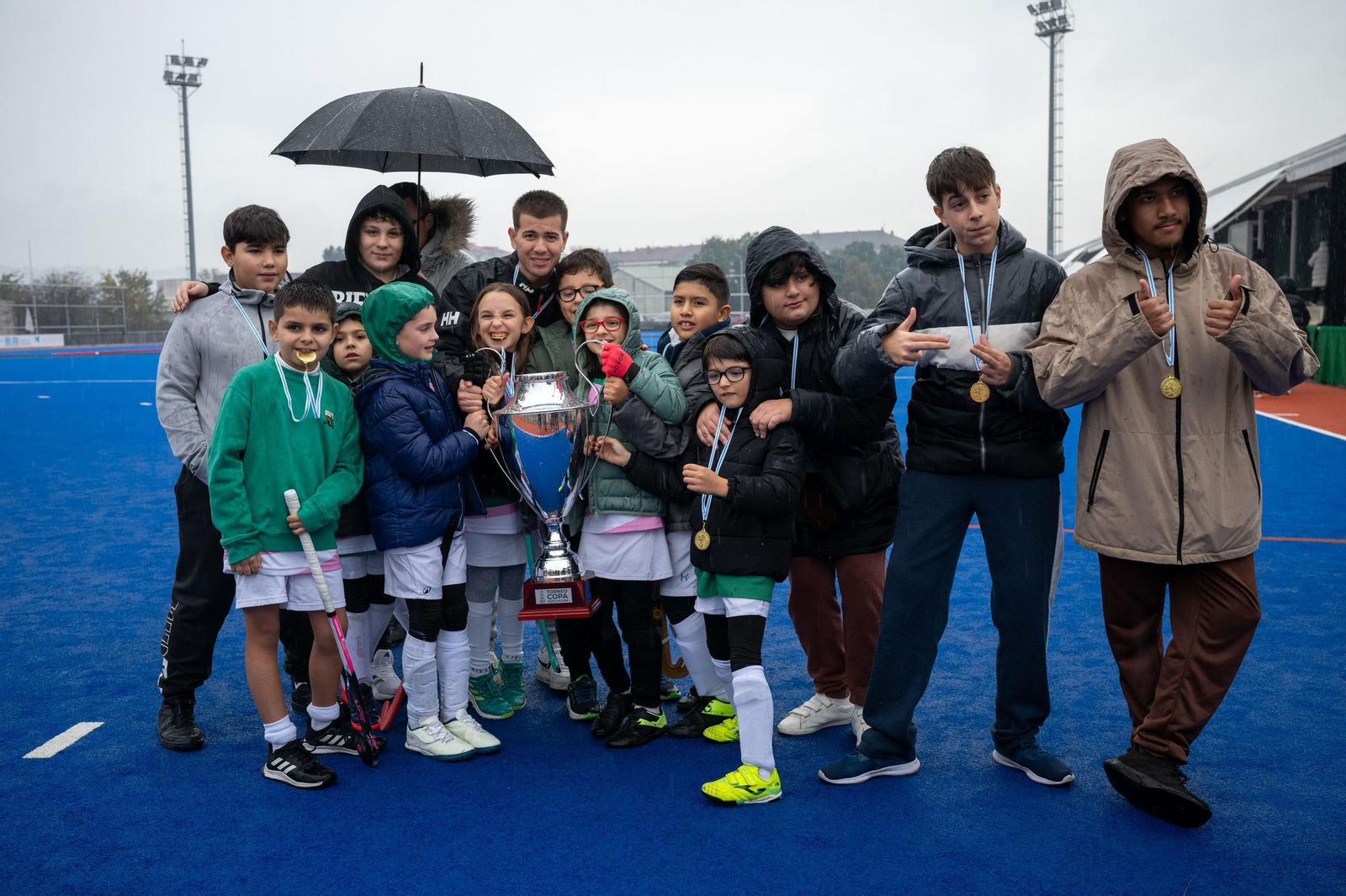 Galería | El Hockey hierba celebra sus finales de Copa Diputación con las categorías base