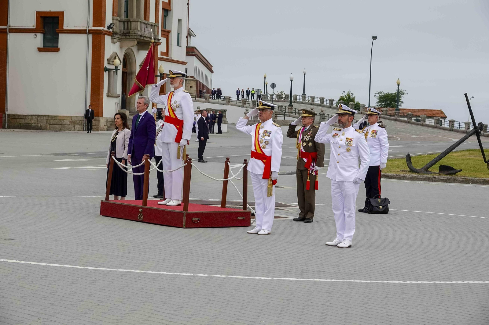 Galería | Entrega de despachos en Marín a cargo de Felipe VI