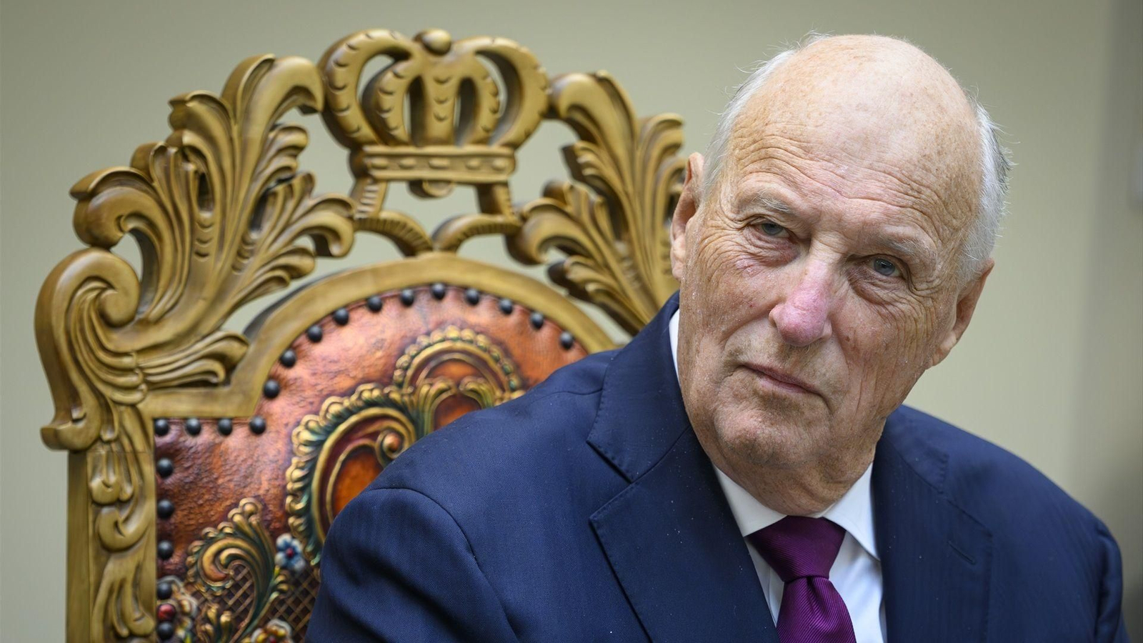El rey Harald V de Noruega, en una imagen de archivo.