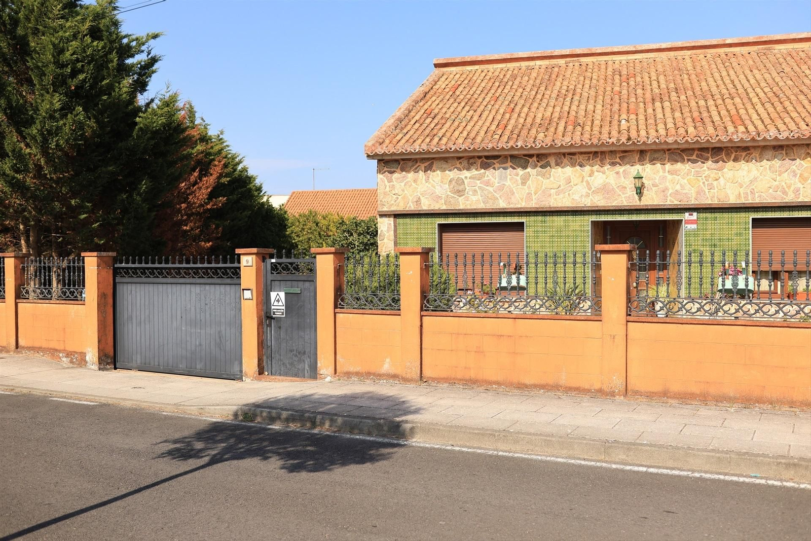 Fachada de la vivienda donde se han producido los hechos.