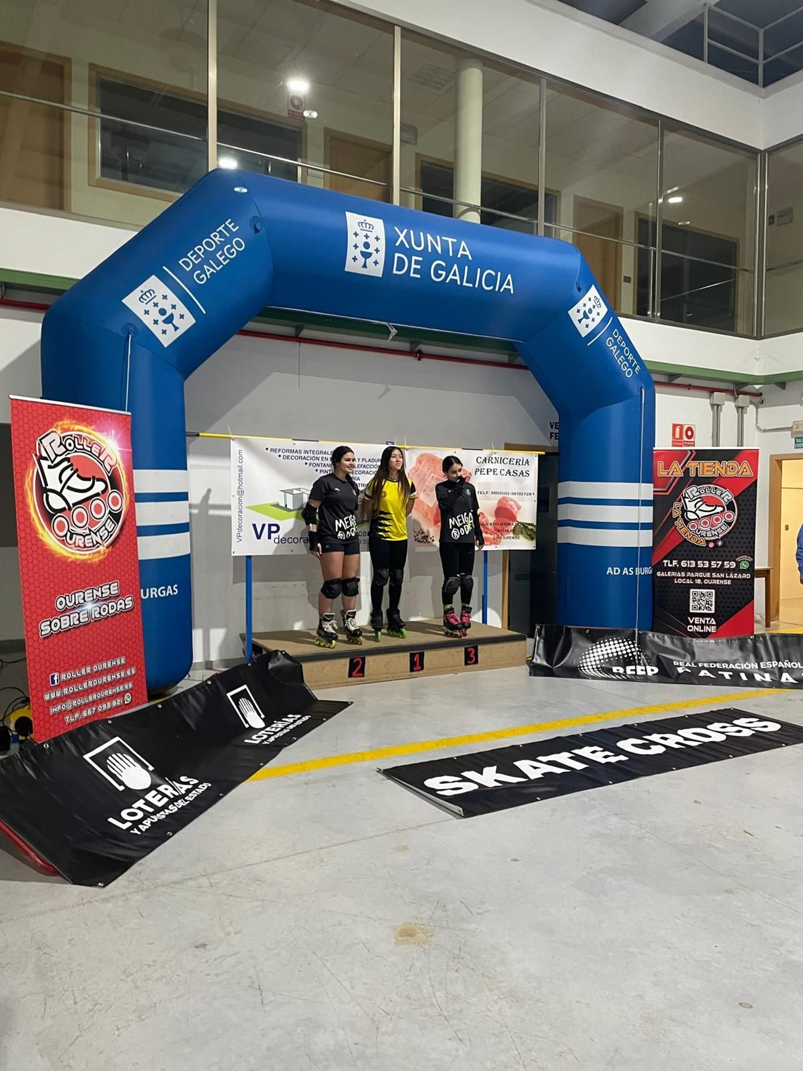 Galería | La élite del skate cross disfruta en Ourense