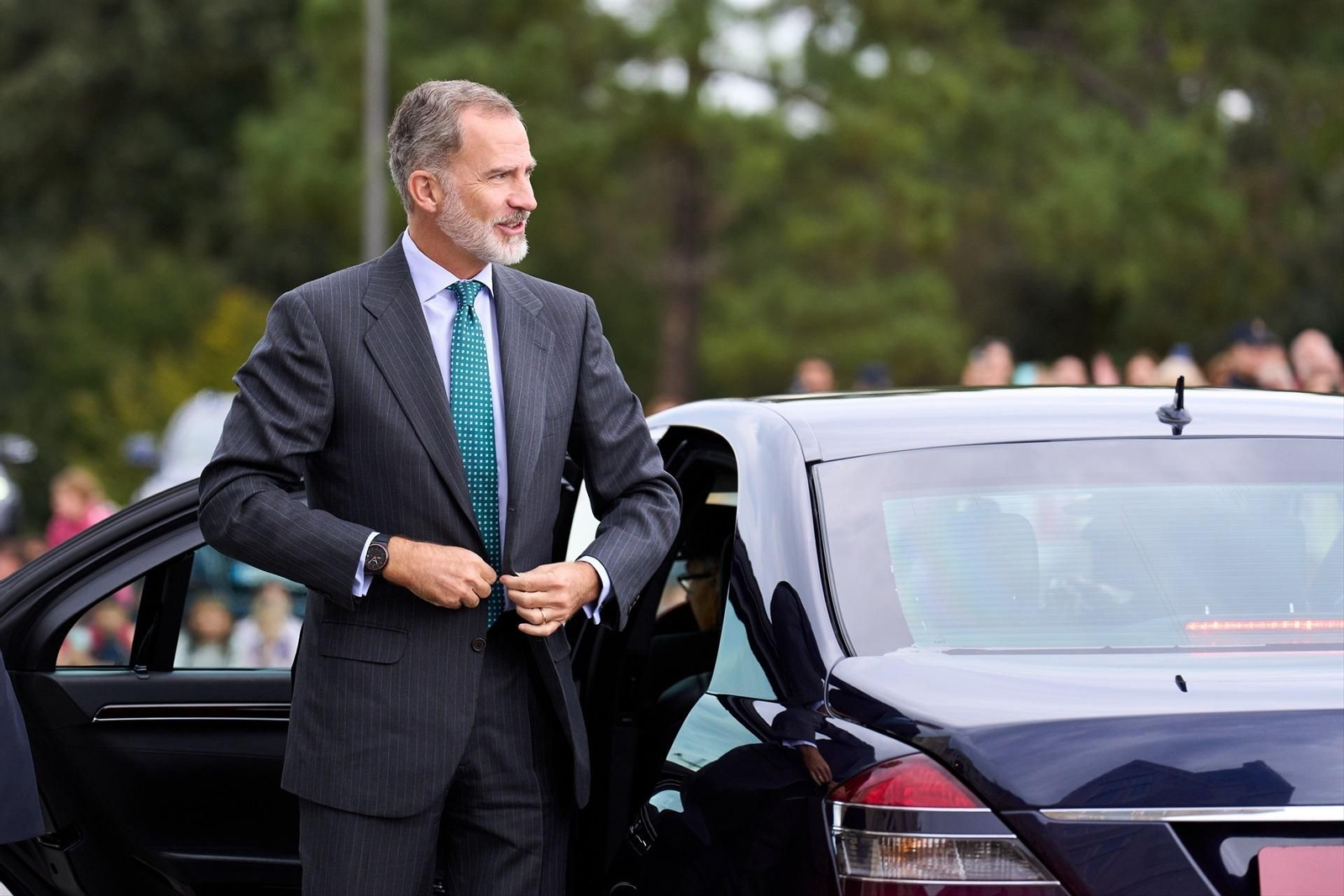 El Rey Felipe VI durante un acto público