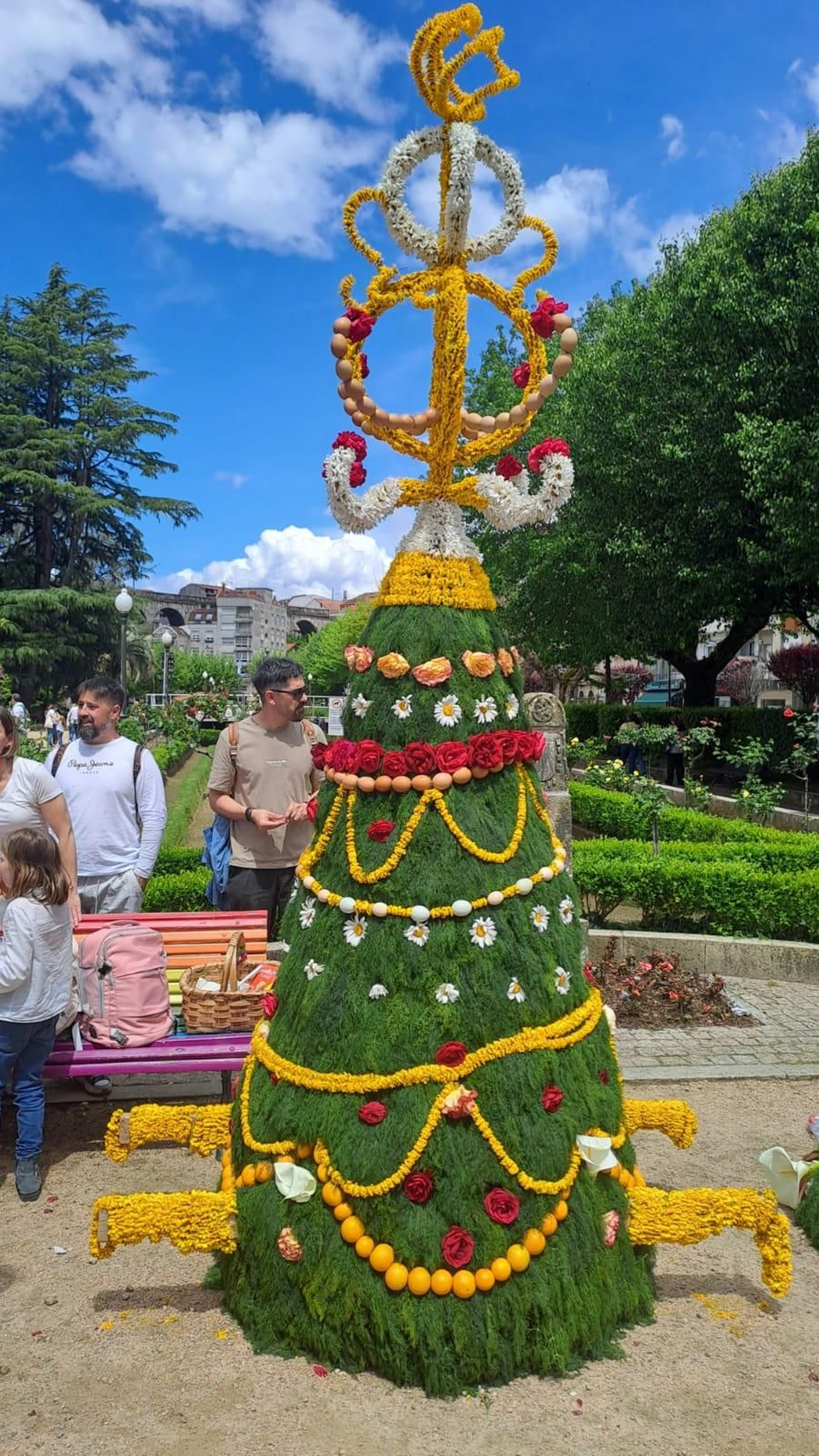 Uno de los maios que participaron el año pasado.