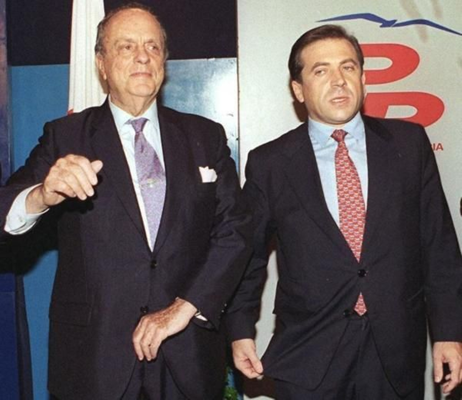 Fraga y Cuíña en una imagen de archivo.