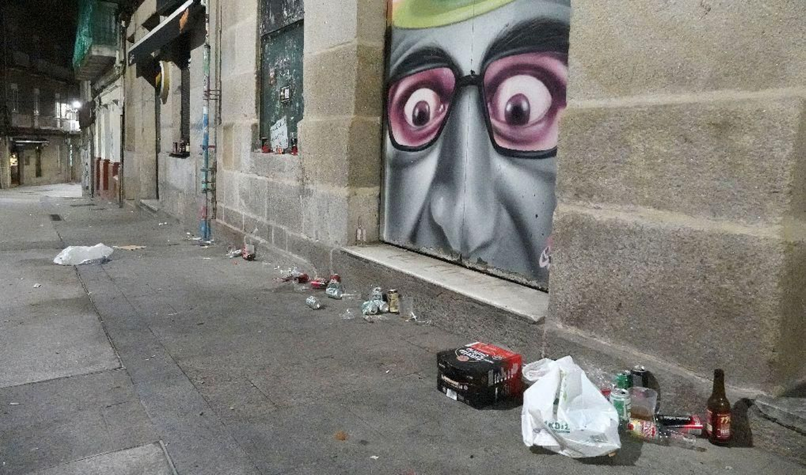 Primera noche sin estado de alarma en Vigo _ Vicente 14
