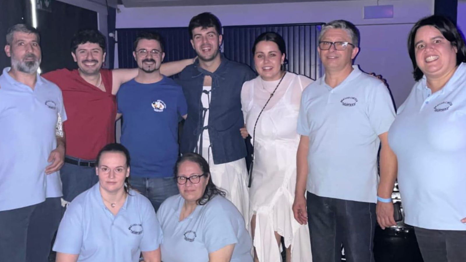 el grupo Alana con Galiza Celta y Delemont