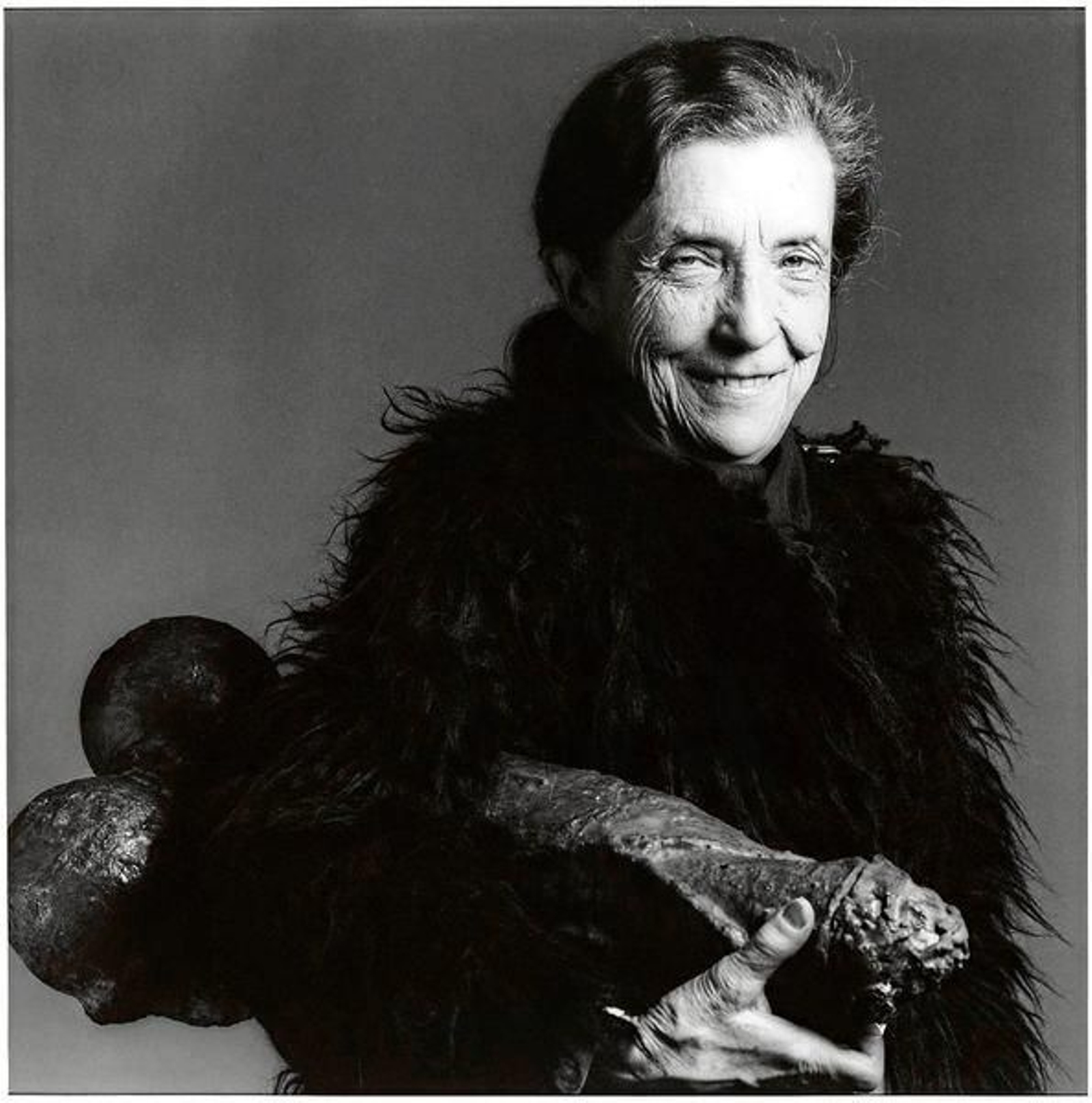 Louise Bourgeois 1982, printed 1991 Robert Mapplethorpe 1946-1989 ARTIST ROOMS  Acquired jointly with the National Galleries of Scotland through The d'Offay Donation with assistance from the National Heritage Memorial Fund and the Art Fund 2008 http://www.tate.org.uk/art/work/AR00215