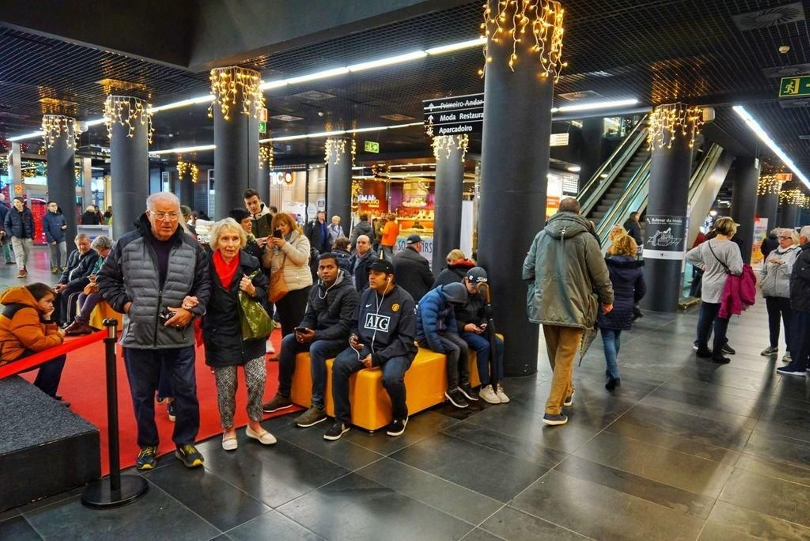 Los cruceristas refugiados en A Laxe.