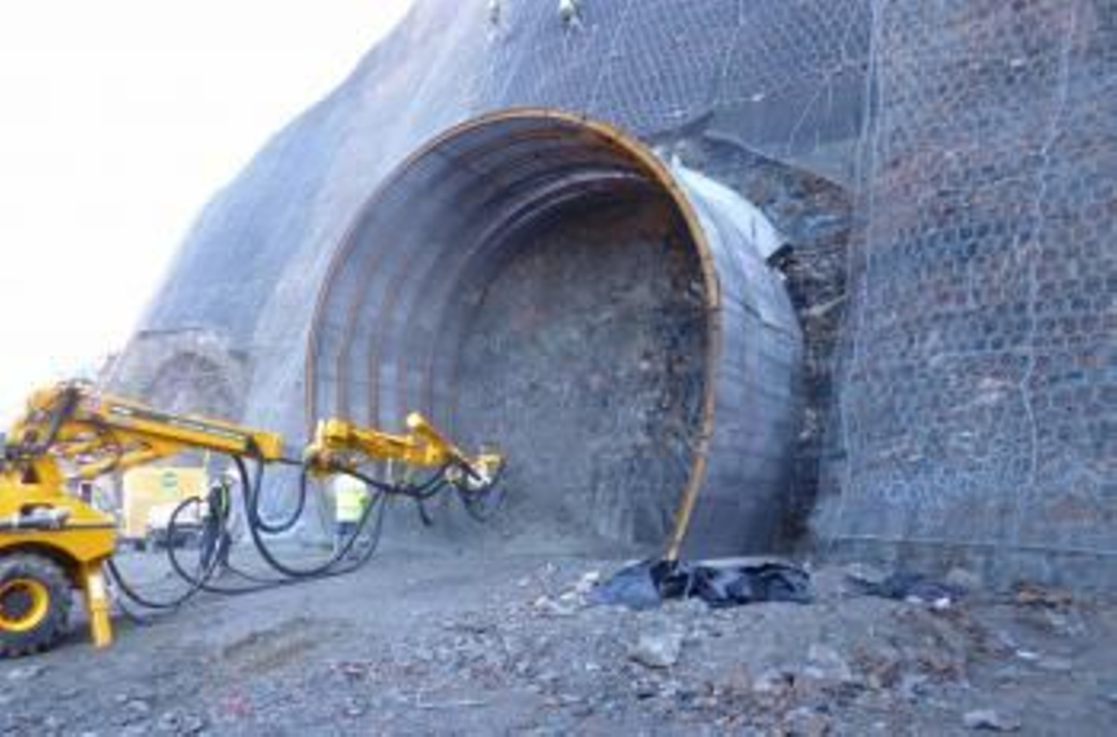 Túnel Cerdedelo-Prado en Ourense.