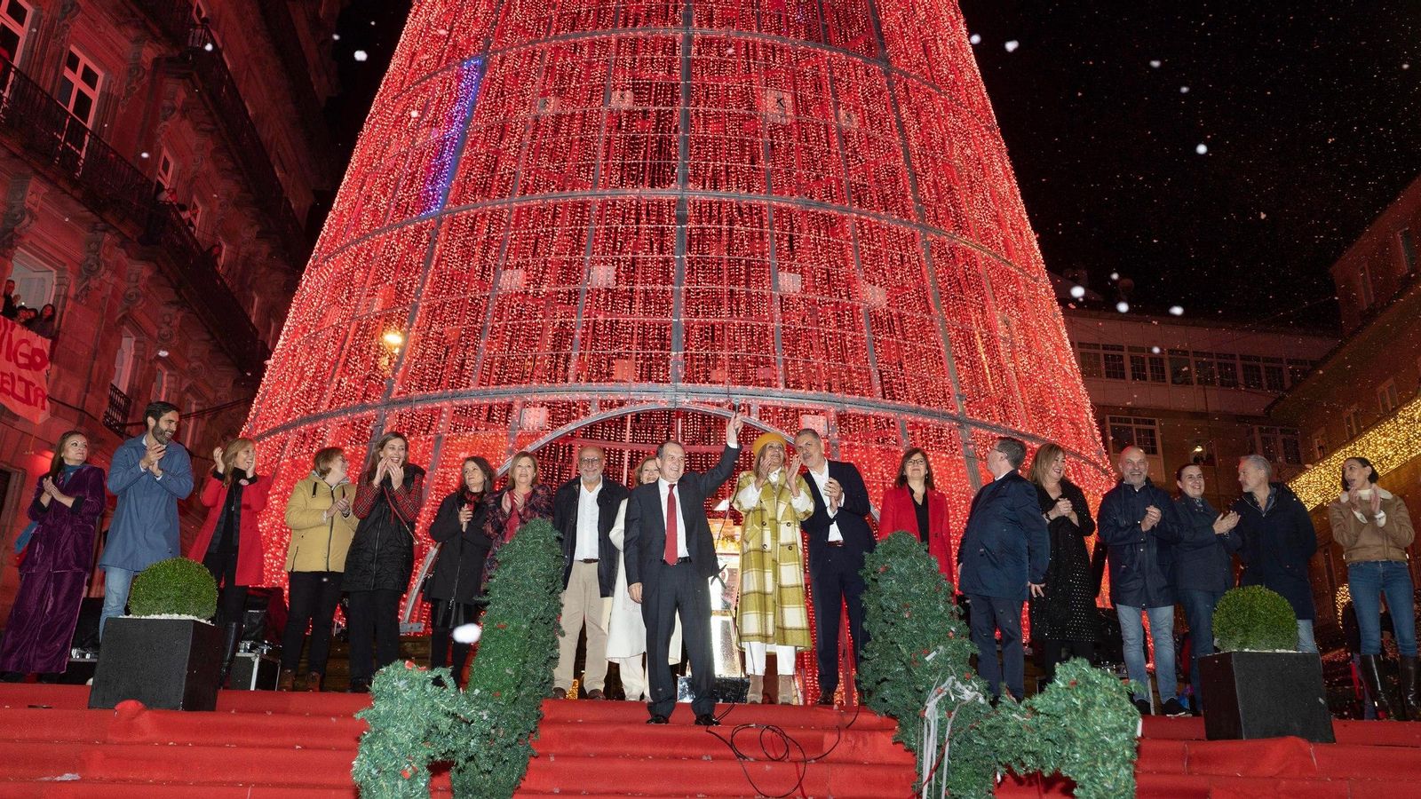 Galería | Vigo se ilumina con las luces de Navidad 2025