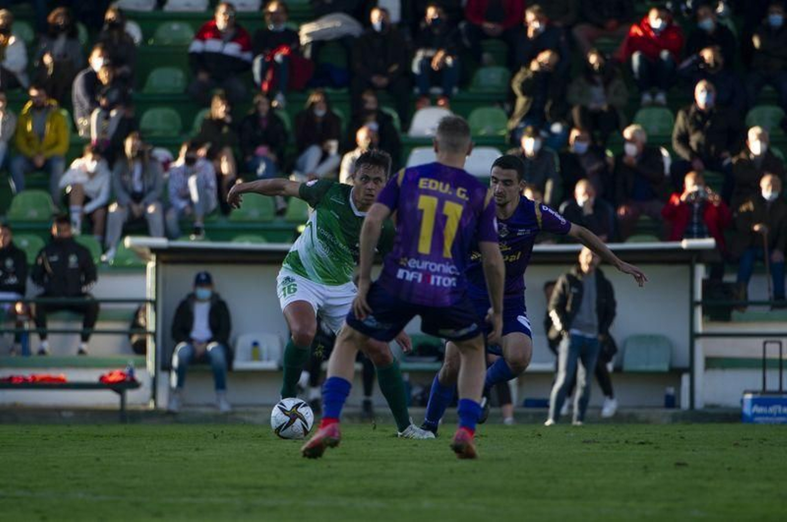 El partido entre el Arenteiro y el Palencia en Espiñedo (MARTIÑO PINAL)