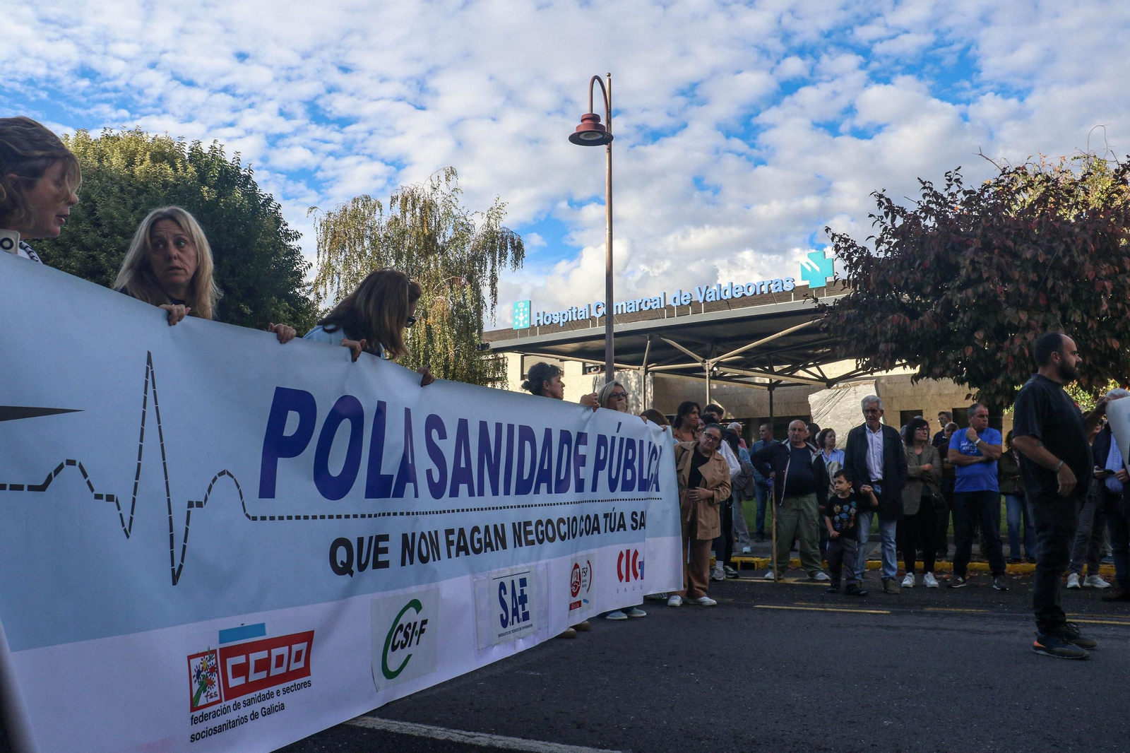 Galería | O Barco salió a la calle para pedir mejoras en sanidad
