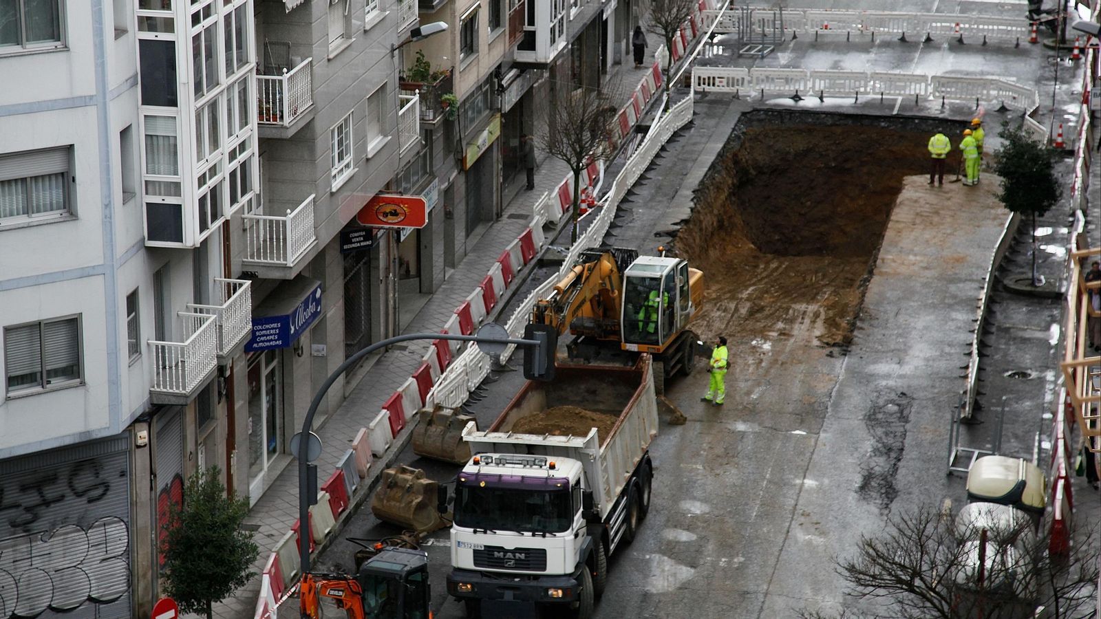 Estado de las obras este jueves