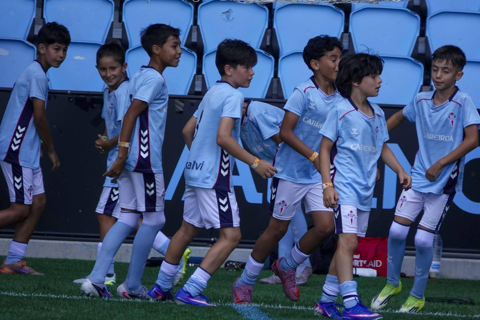 Galería | Balaídos despide la Vigo Cup con el acto de clausura y entrega de medallas