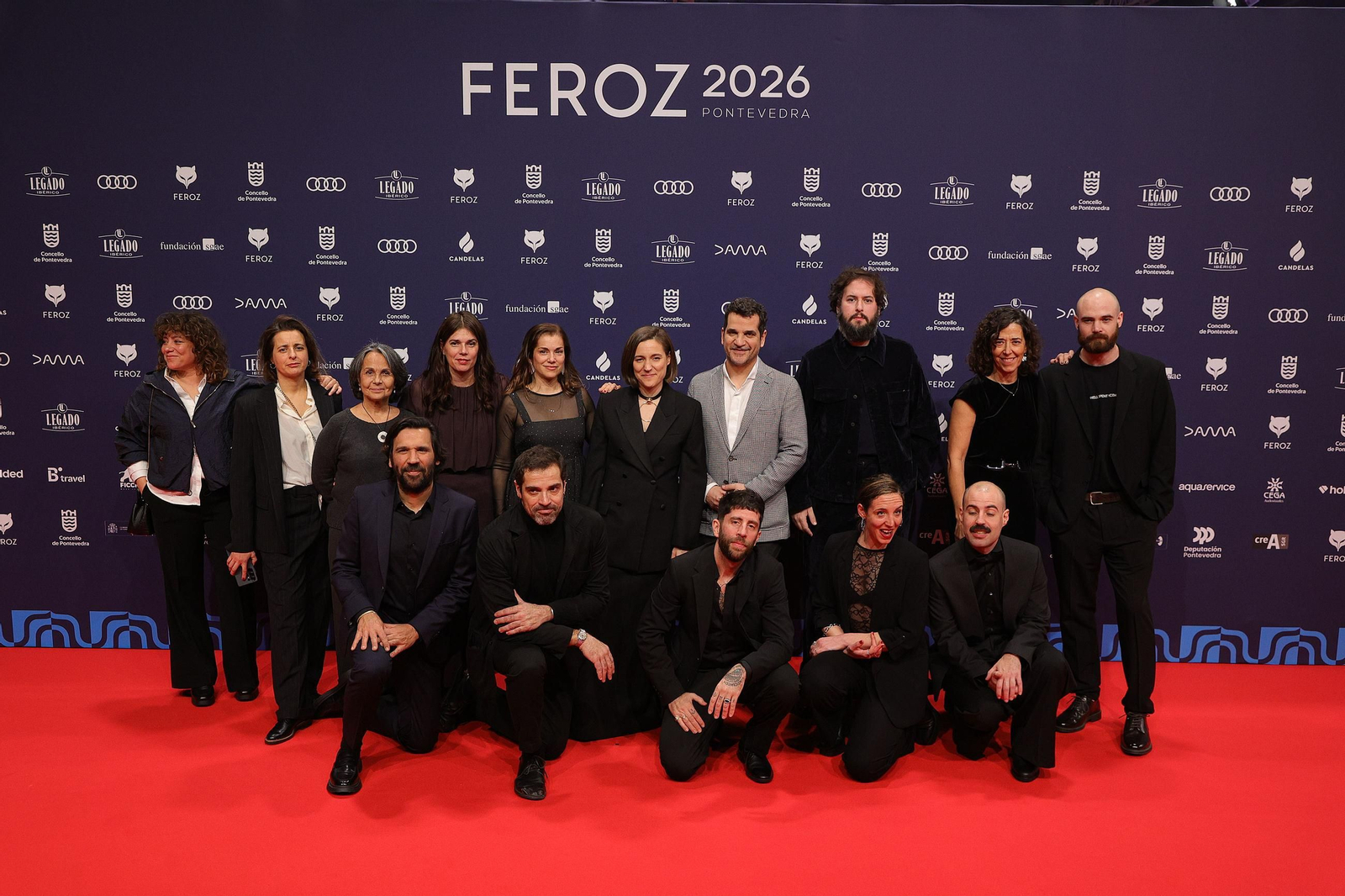 Galería | La alfombra roja de los Premios Feroz 2026 en Pontevedra