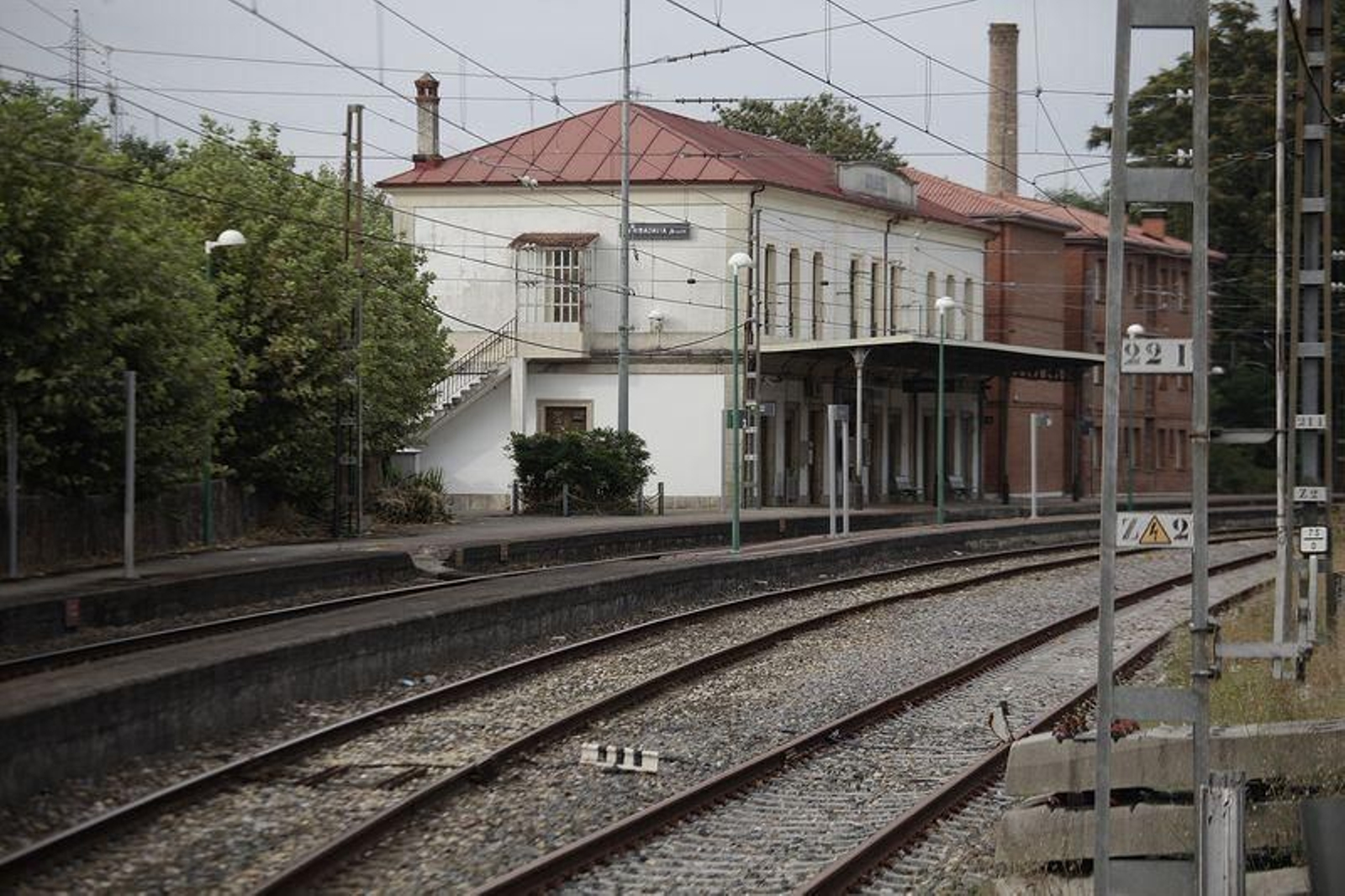La estación de ferrocarril de Ribadavia (MIGUEL ÁNGEL).