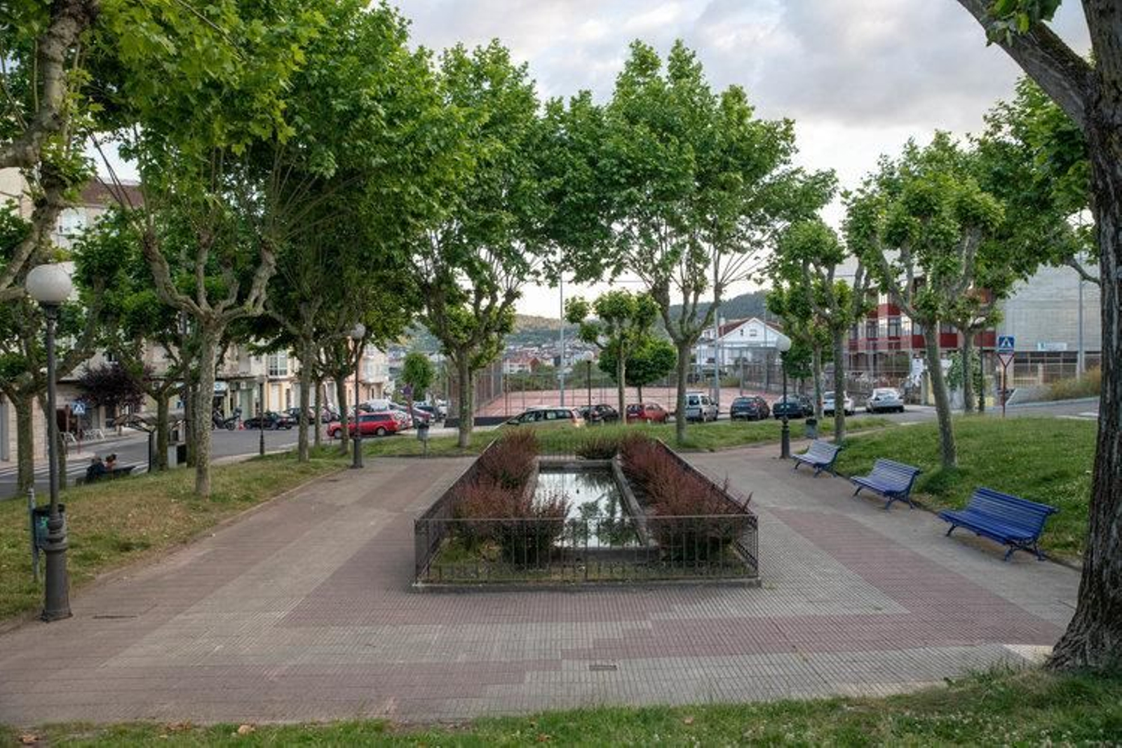 La Plaza de la Legión, espacio cuyo futuro causa temor en los vecinos.