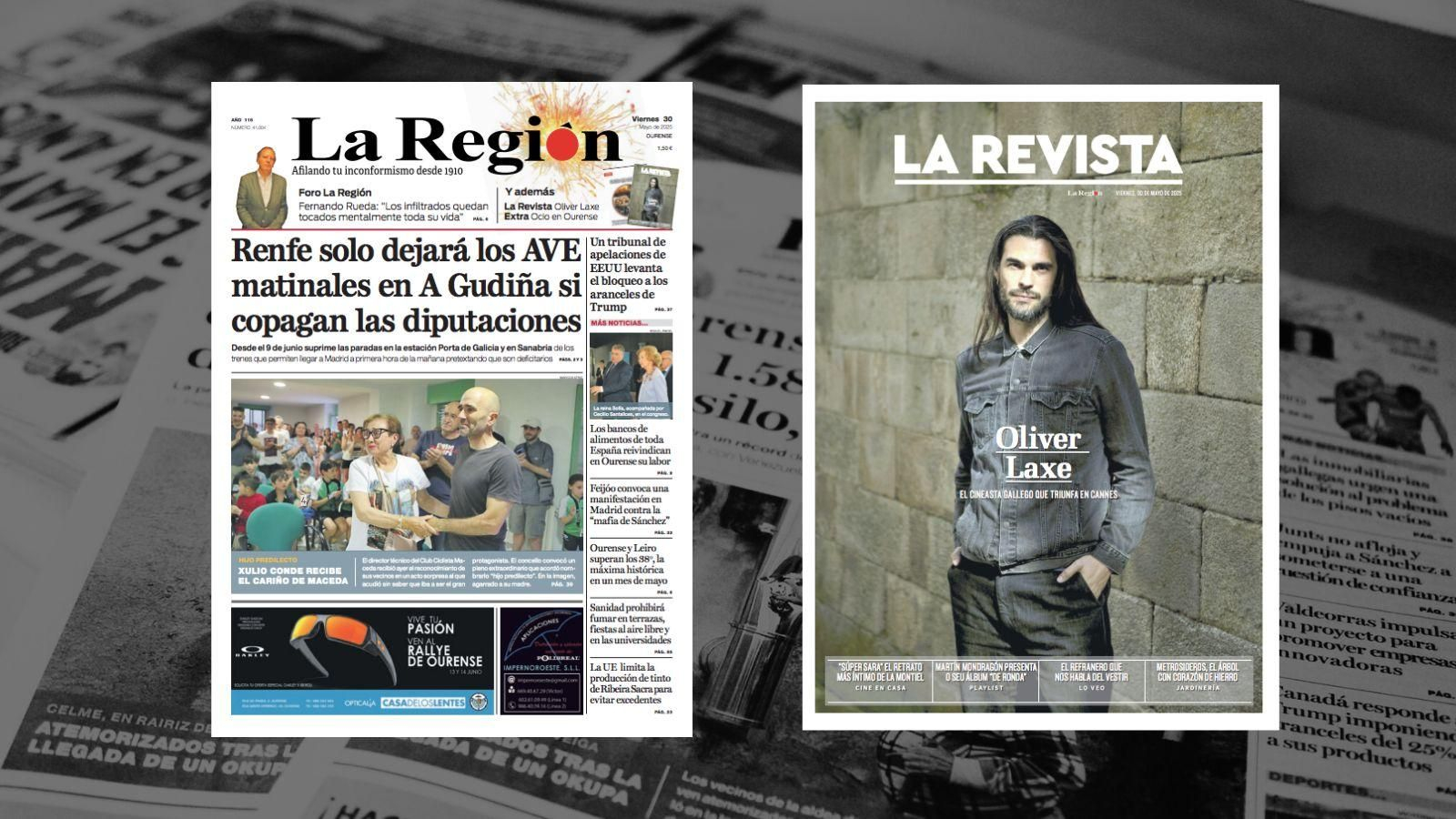Las portadas de este viernes.
