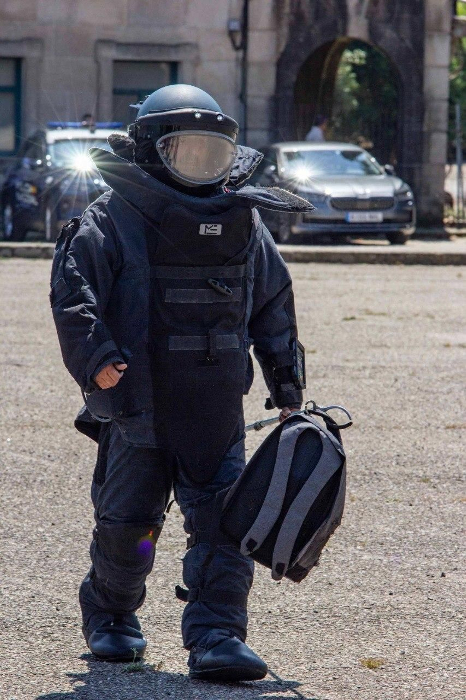 Galería | Exhibición de la Policía Nacional en la ETEA