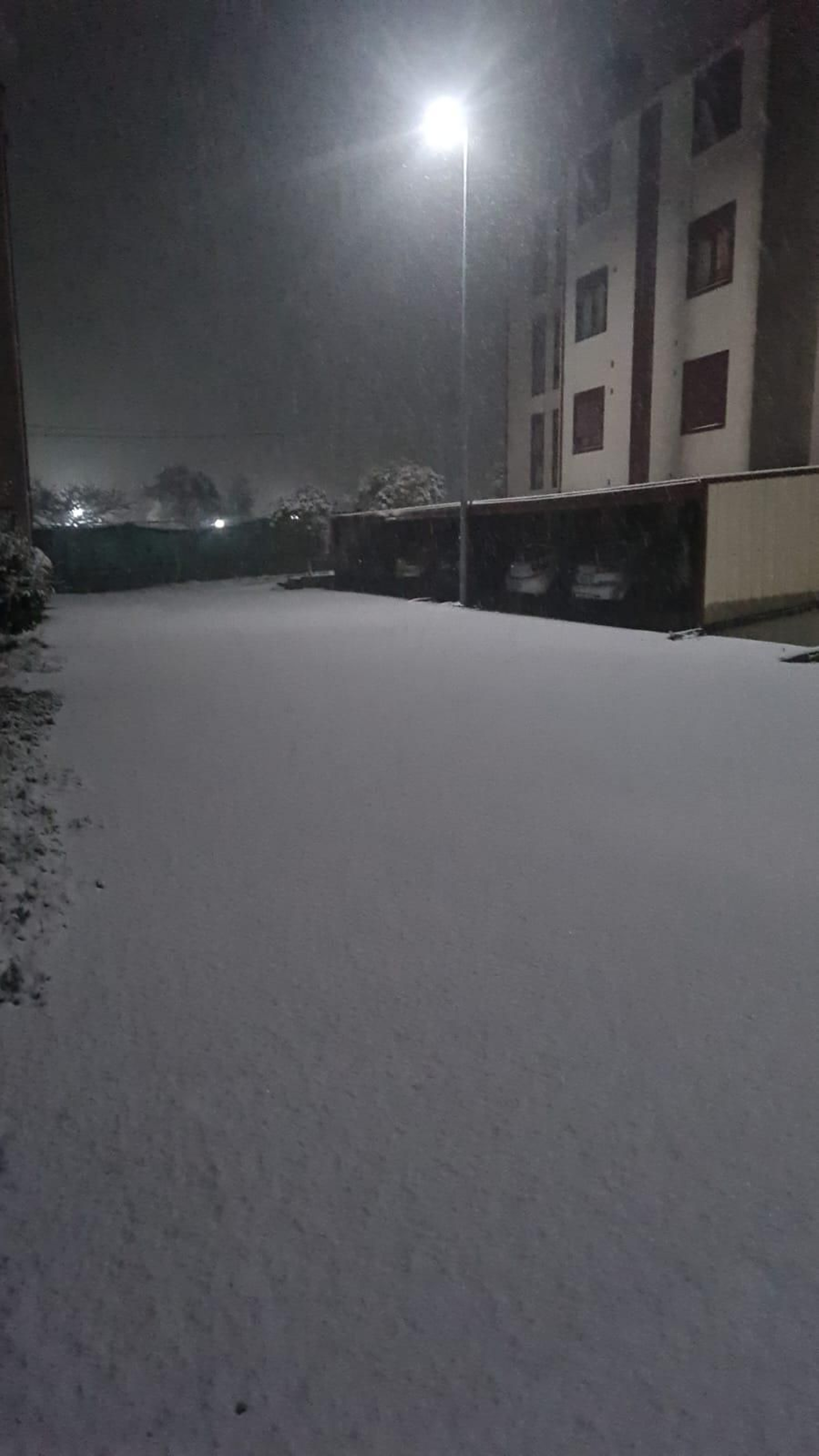 Nieve en la provincia de Ourense