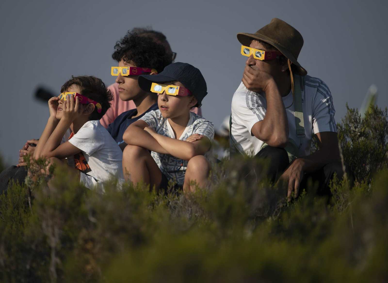 Galería | El observatorio de Trevinca, en A Veiga, vive una jornada histórica de eclipse
