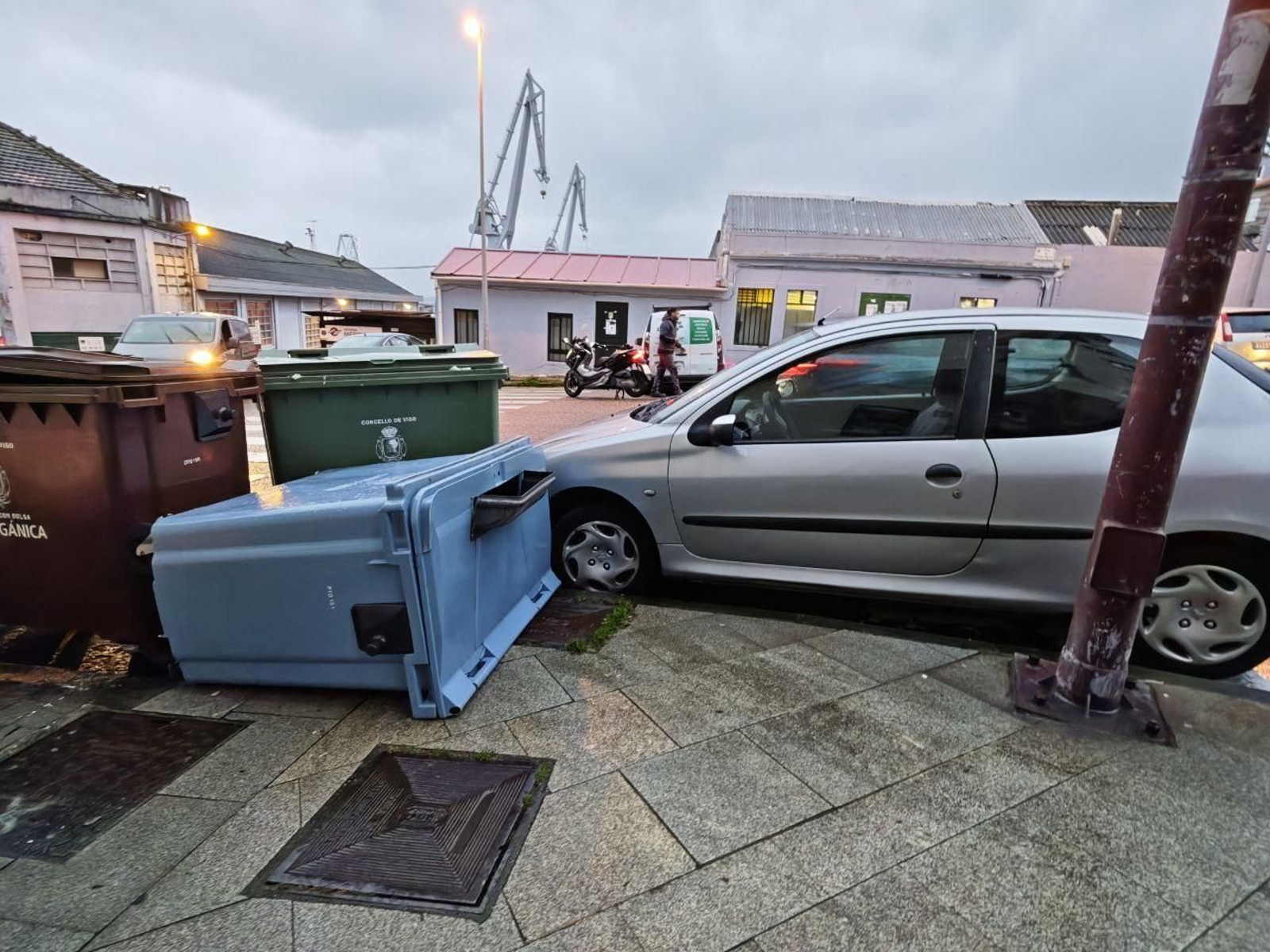 Galería | Los estragos de la borrasca Ingrid en Vigo y su área