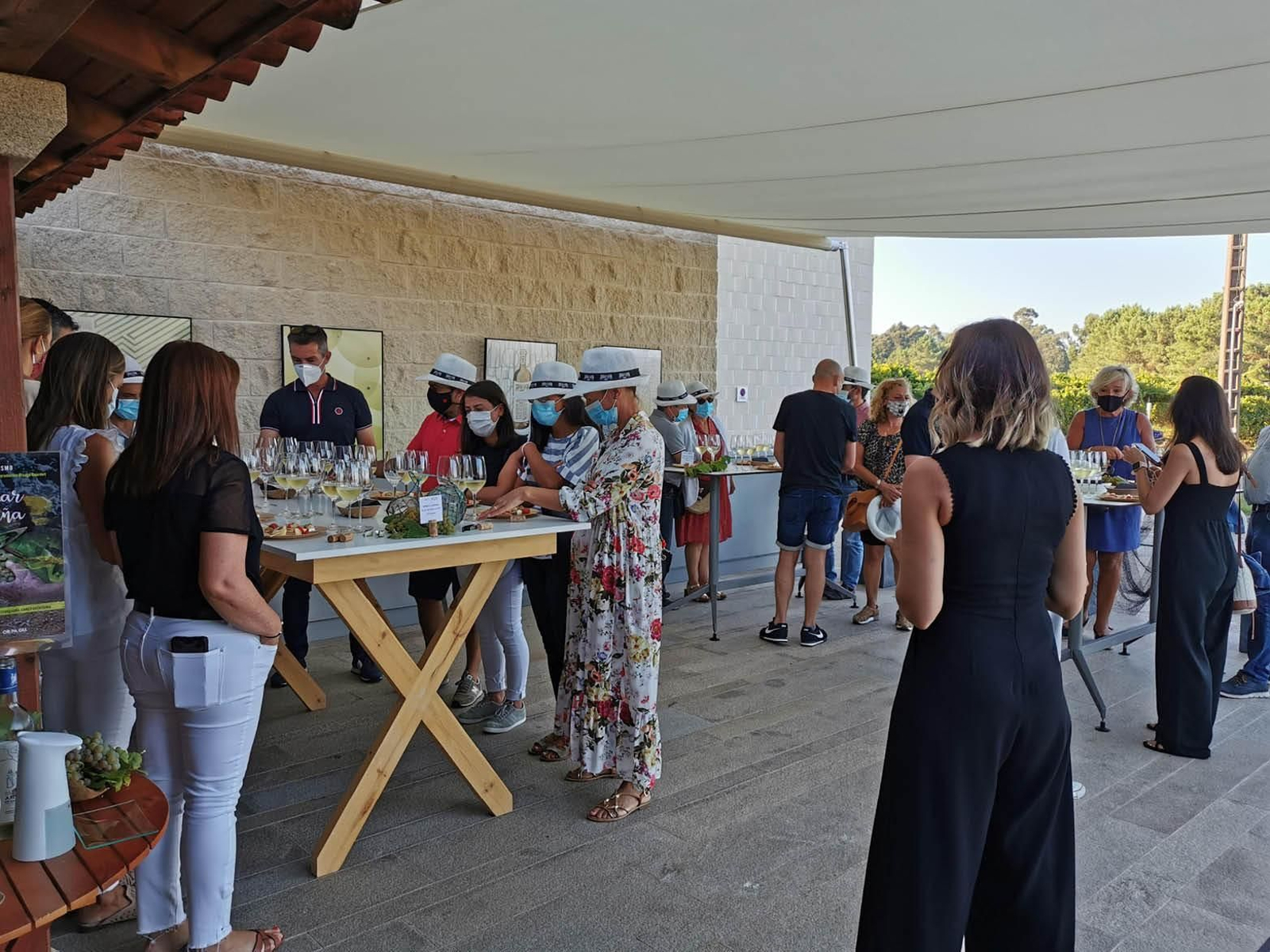 Este acto es ya una de las referencias de la despedida del verano en la comarca del Baixo Miño.