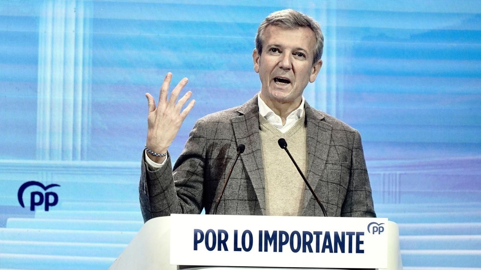 El presidente de la Xunta de Galicia, Alfonso Rueda.