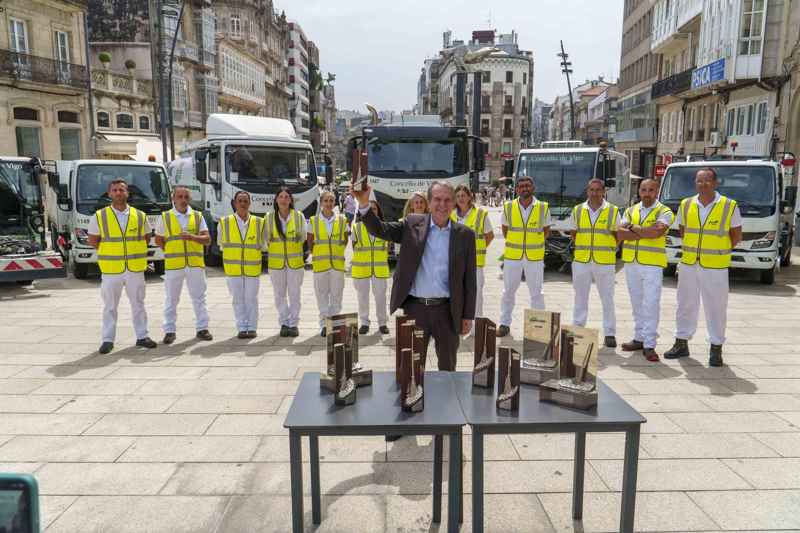 Vigo se reivindica como ciudad limpia