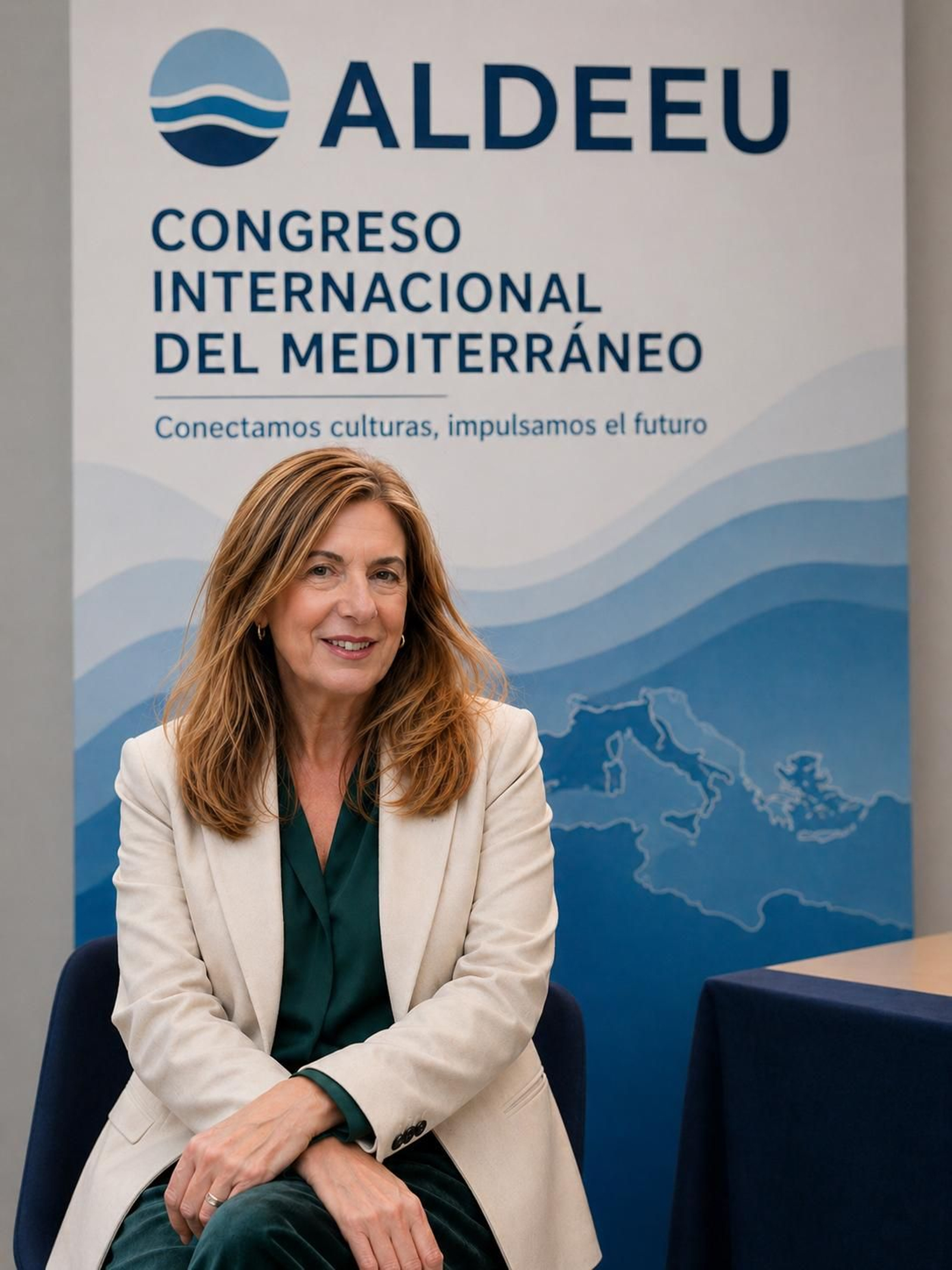 Helena Talaya-Manso, presidenta de Aldeeu y profesora en la Universidad de Boston
