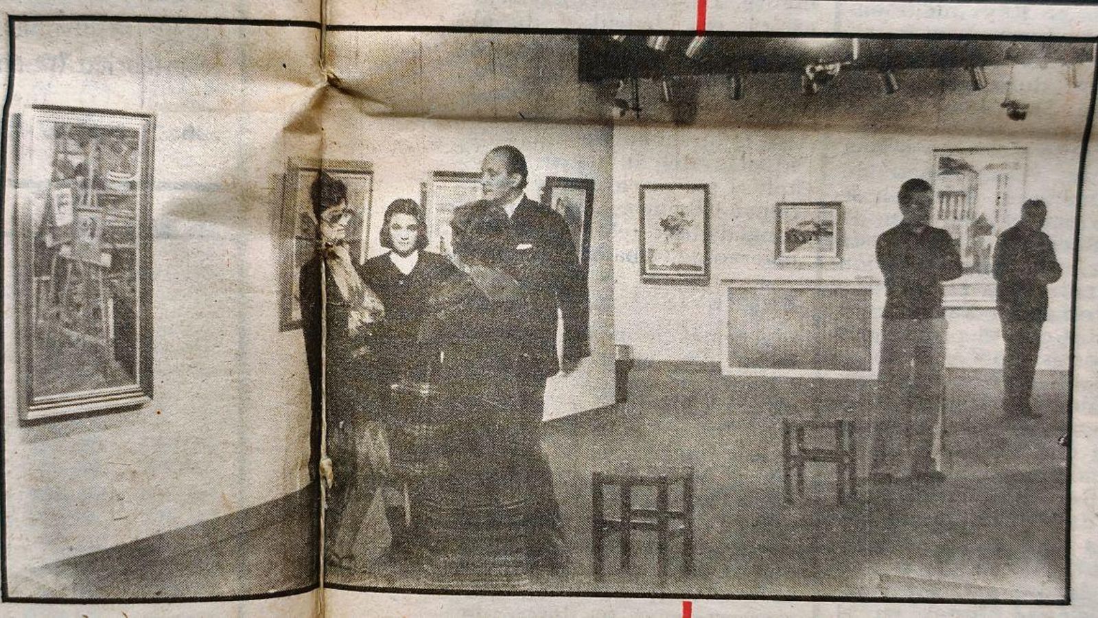Exposición de Montserrat Juárez en la Galería de Arte Souto.