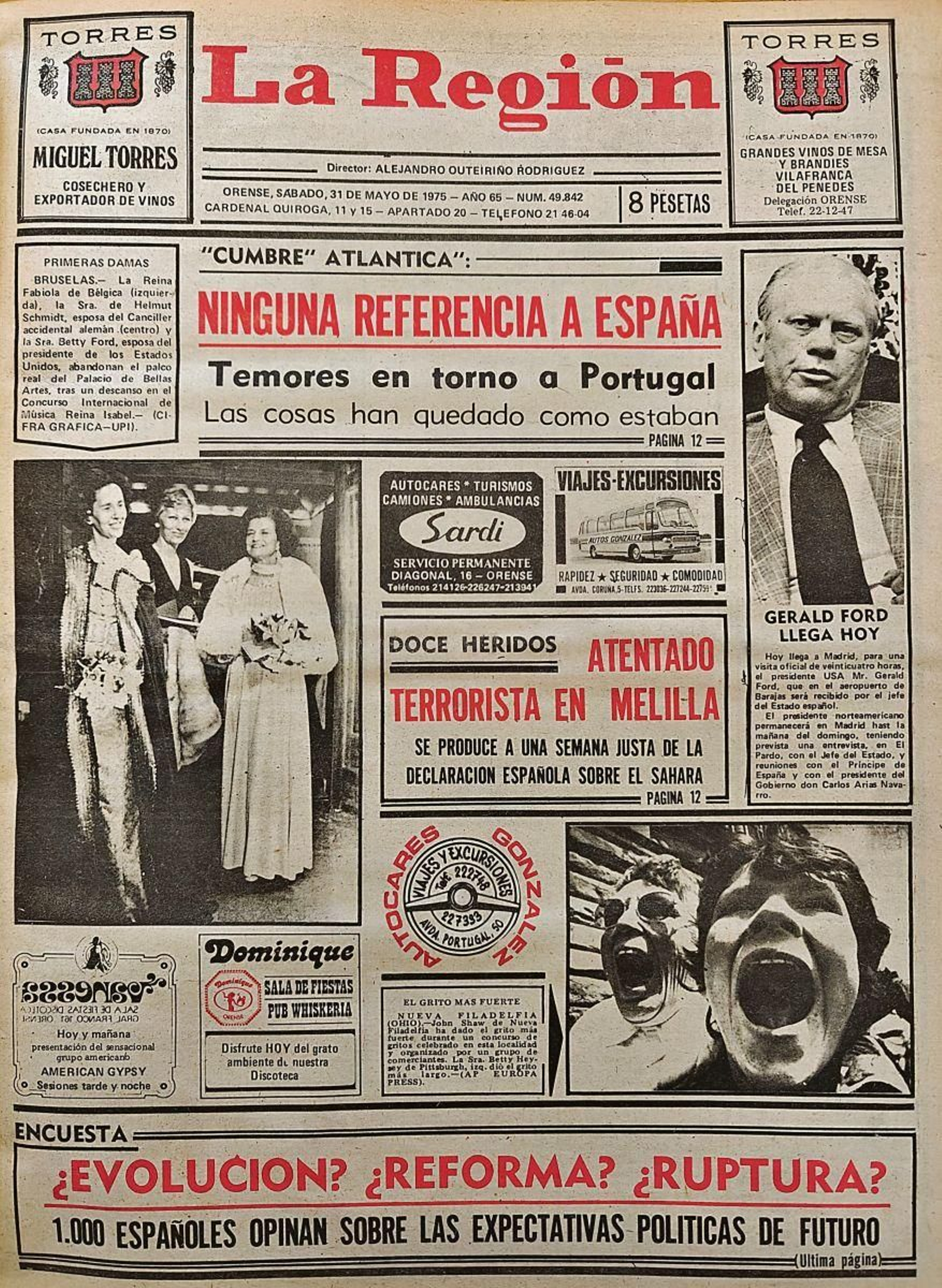 Hemeroteca del 31 de mayo.