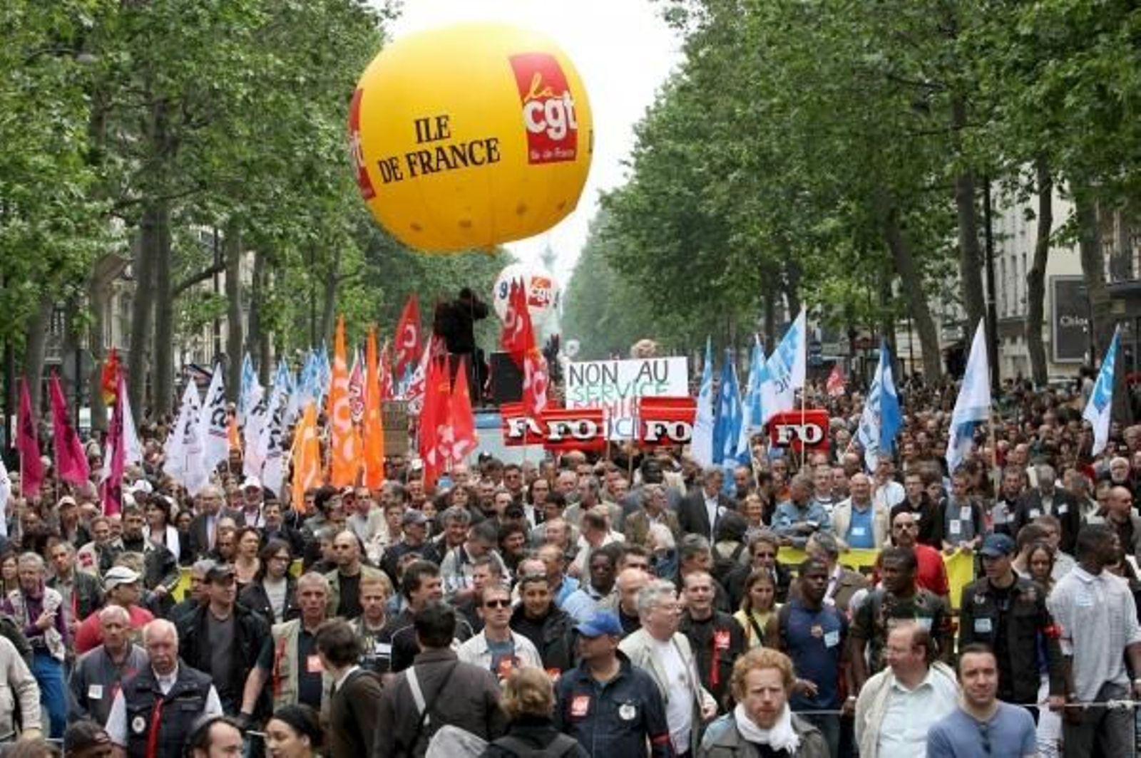 Vsita de la huelga llevada a cabo el pasado jueves. (Foto: Archivo)