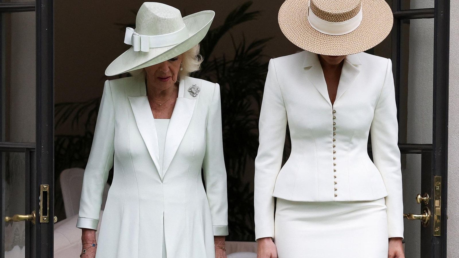 La primera dama de Estados Unidos con la reina de Inglaterra