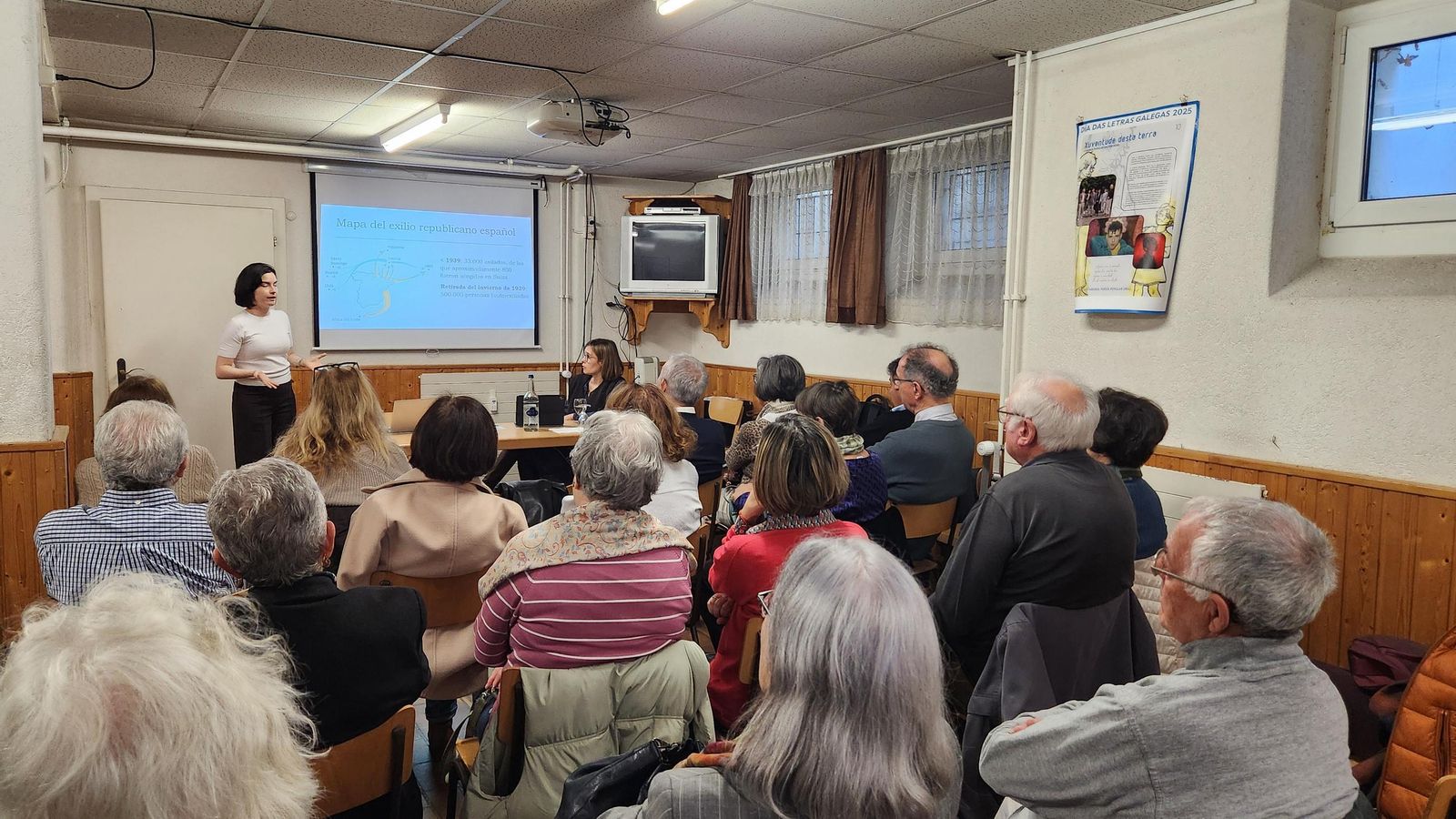 Asistentes a la conferencia