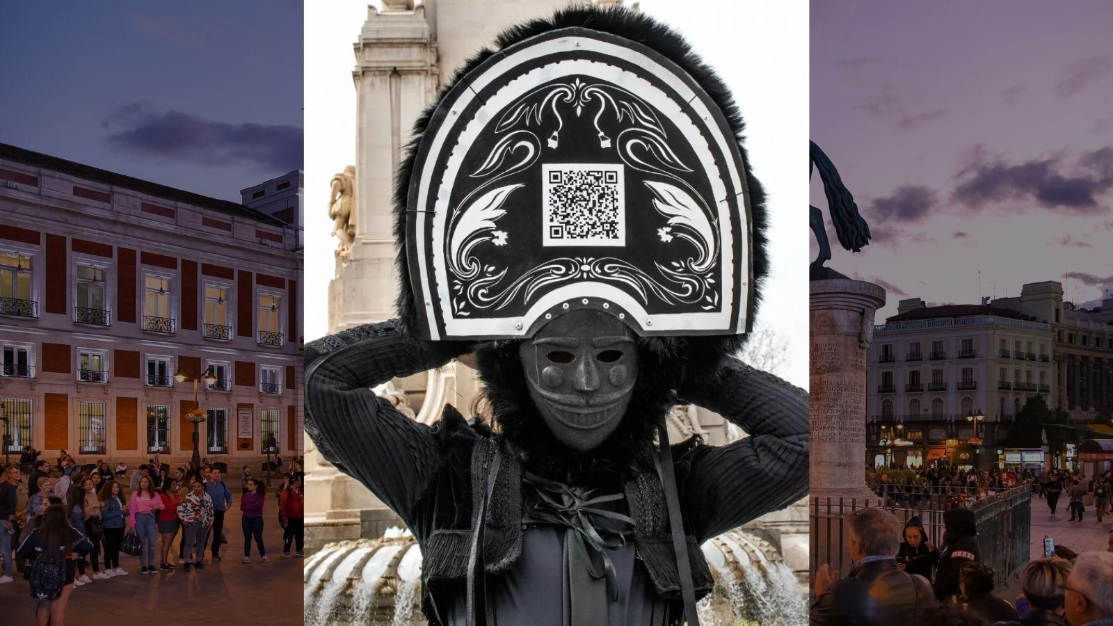 El Peliqueiro, en la Puerta de Sol