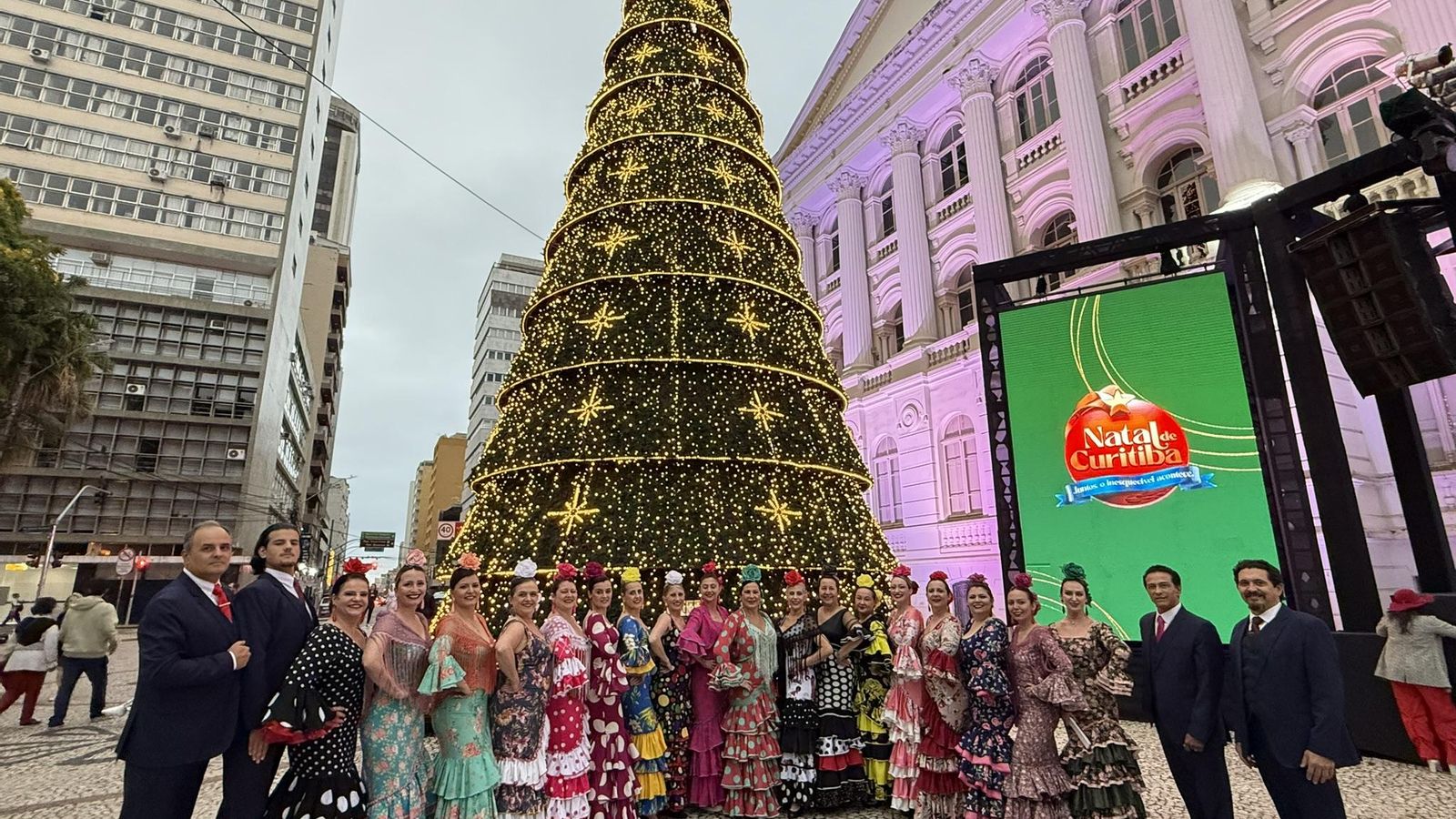 La Casa de Andalucía en la Navidad de Curitiba