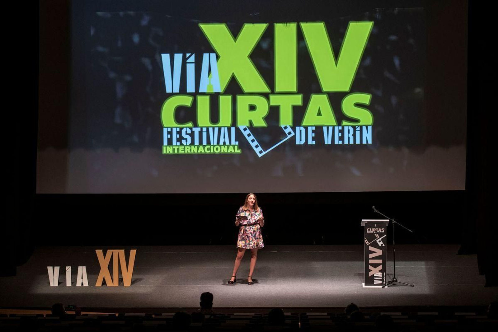 VERÍN (AUDITORIO MUNICIPAL). 05/09/2020. OURENSE. Inauguración del FIC, Festival Internacional de Curtas en Verín. FOTO: ÓSCAR PINAL