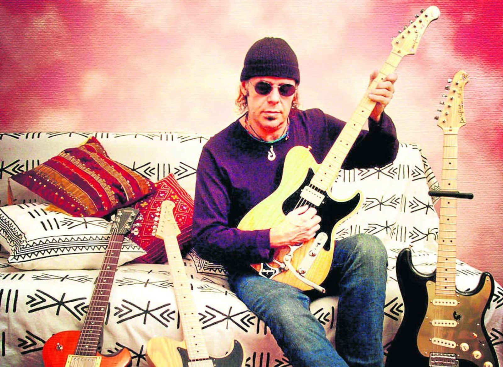 El músico Javier Vargas.