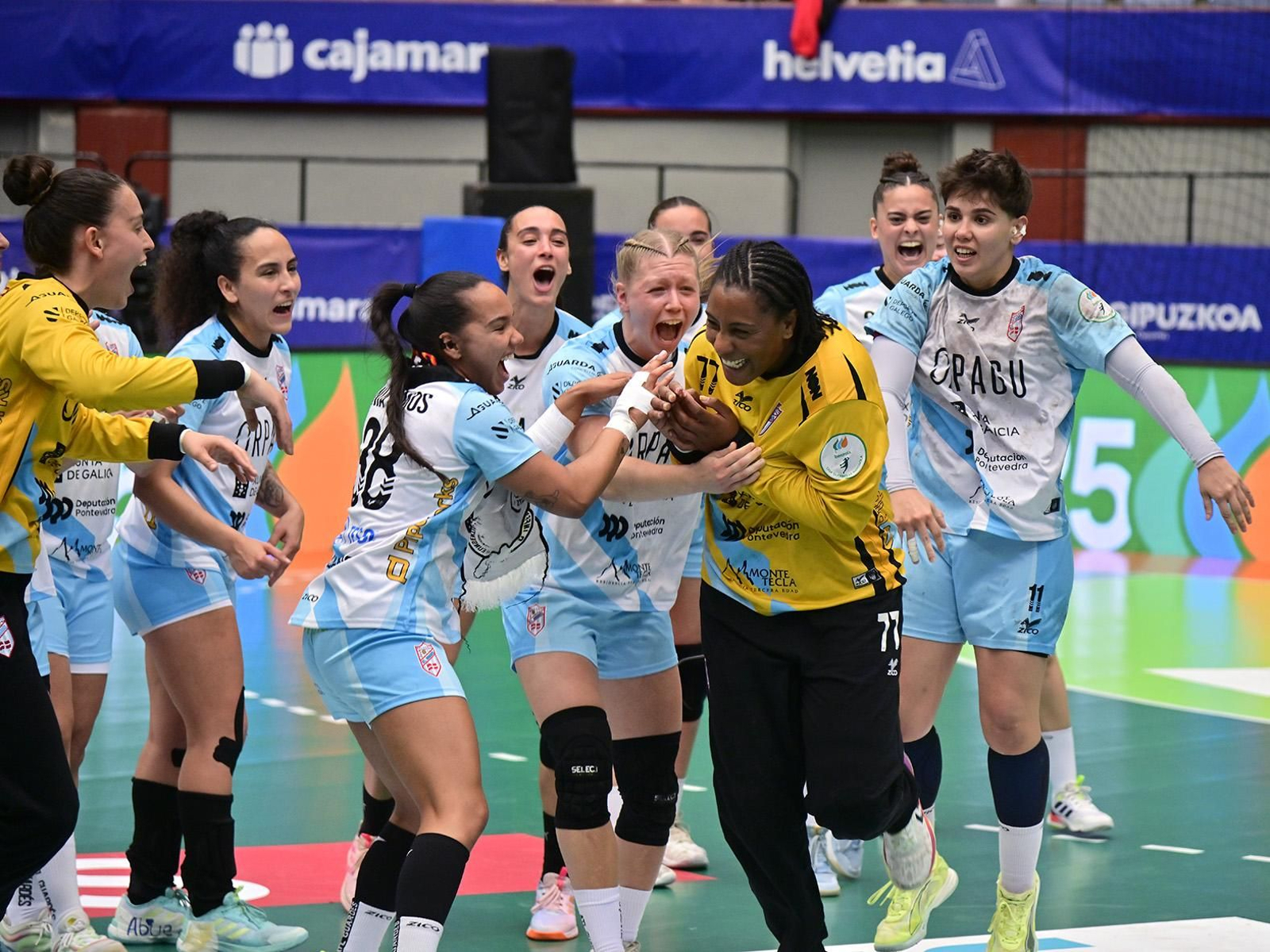 Balzinc, con un 47% de paradas, fue clave en el pase a la final de las guardesas.