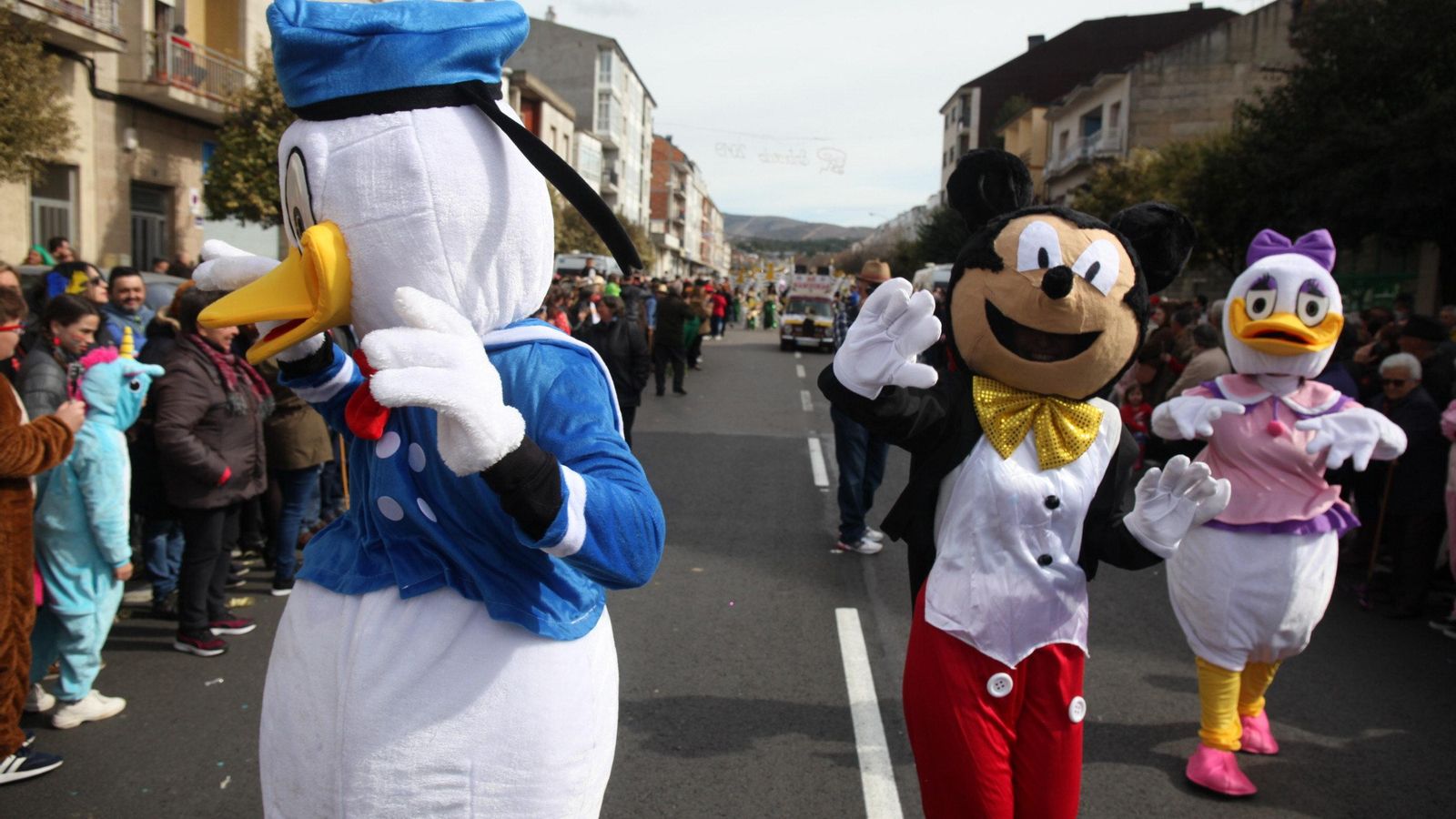 Desfile en Verín en 2019. (Foto: José Paz).