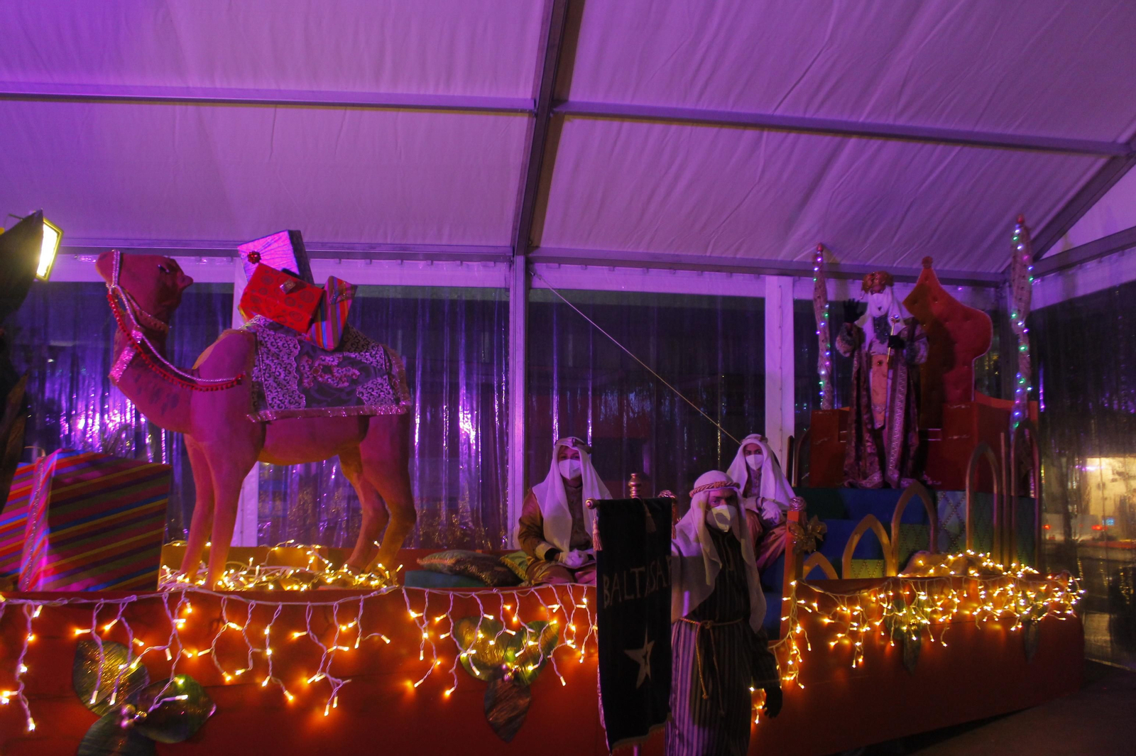 Carroza de Baltasar. (Isaac Cruz)