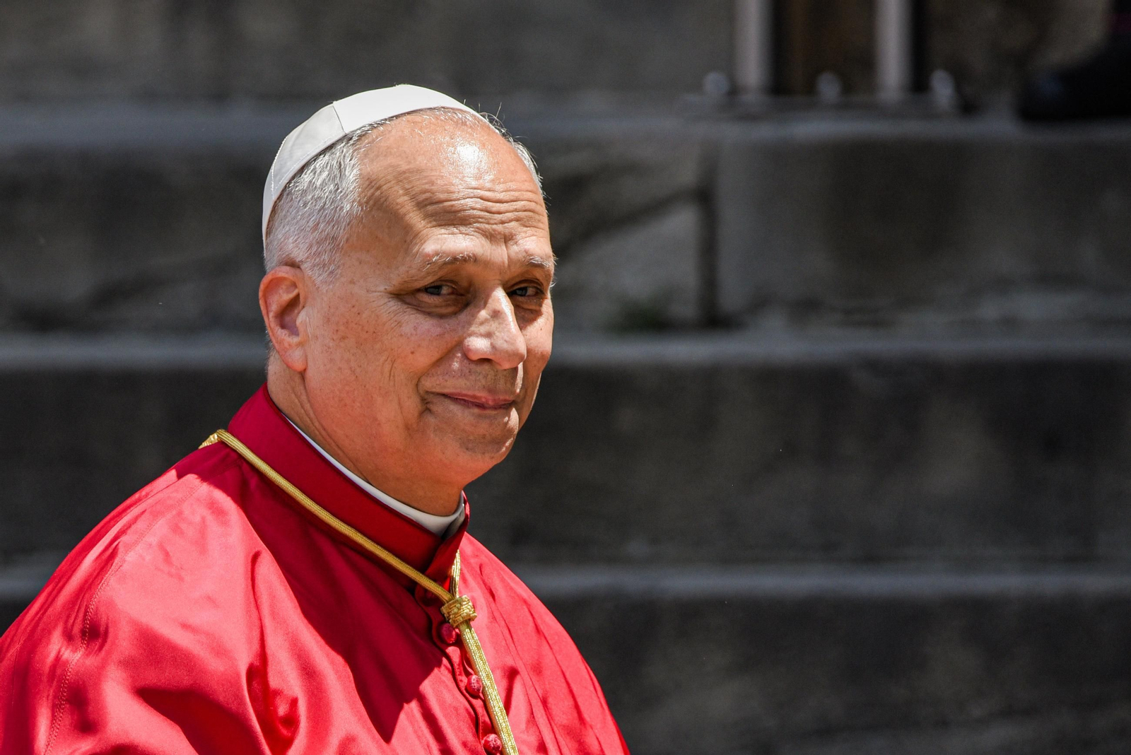 Galería | Cuarta jornada del papa León XIV en Barcelona, así lo acogieron en la catedral