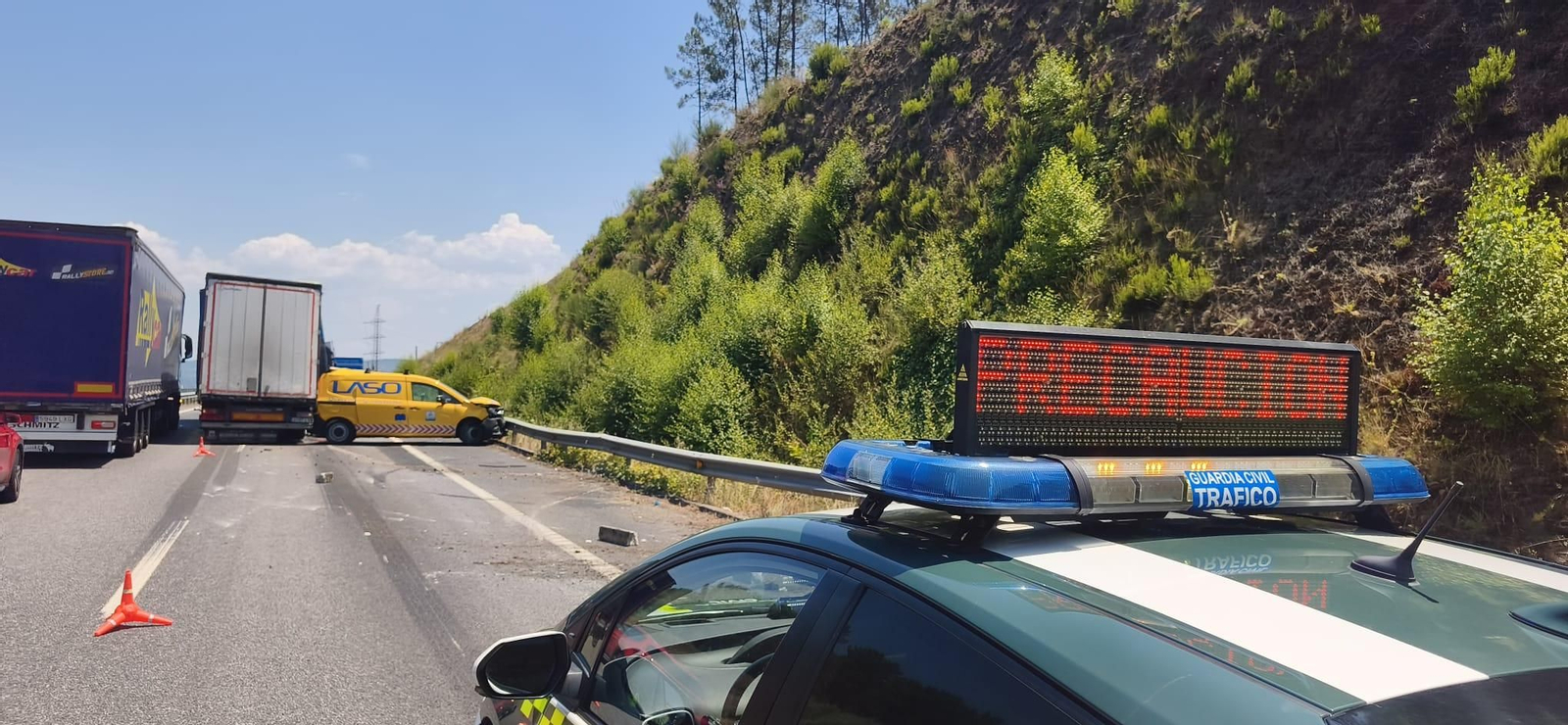 Imagen del accidente