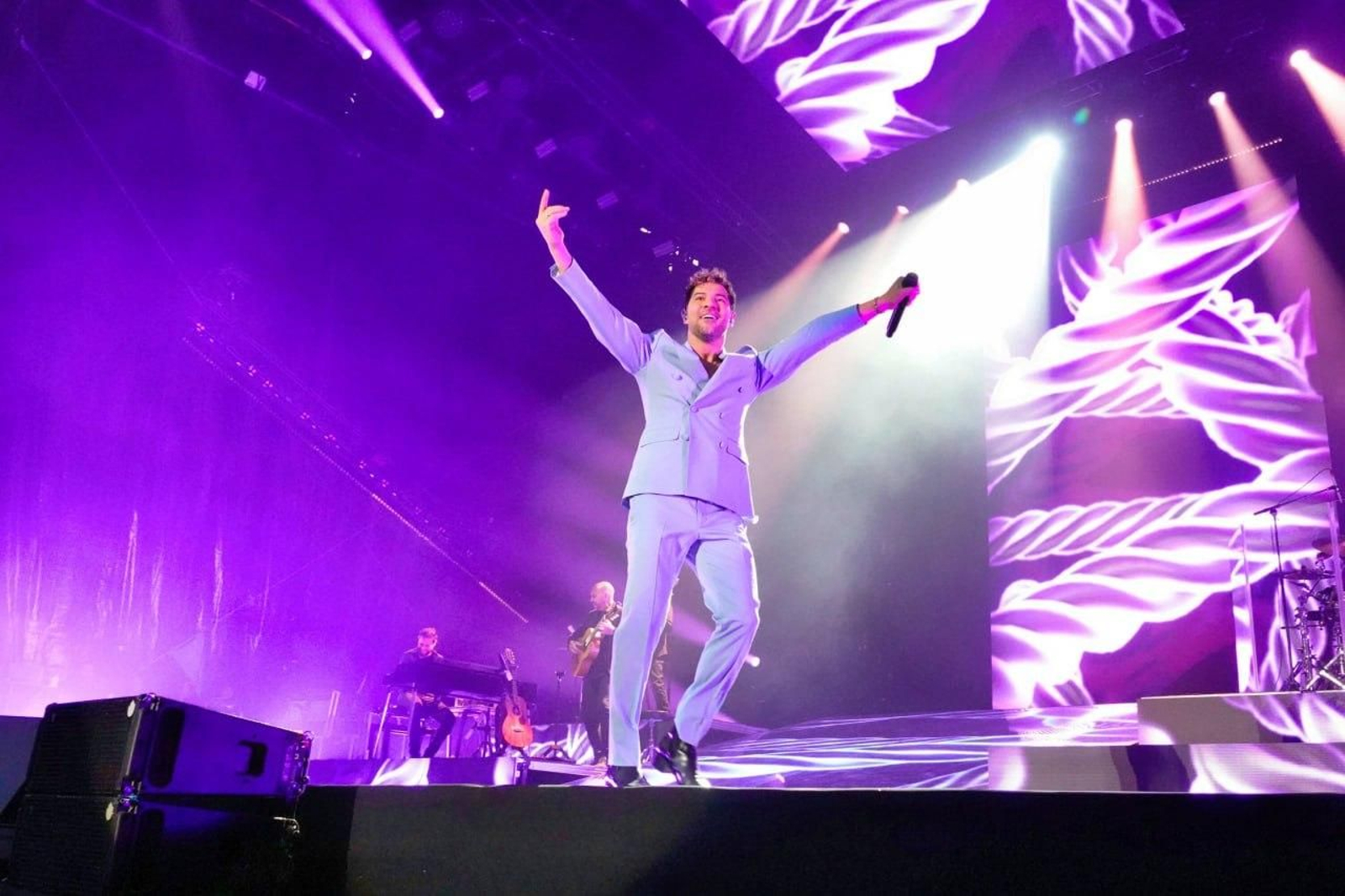 David Bisbal en el concierto de Castrelos. // Vicente Alonso