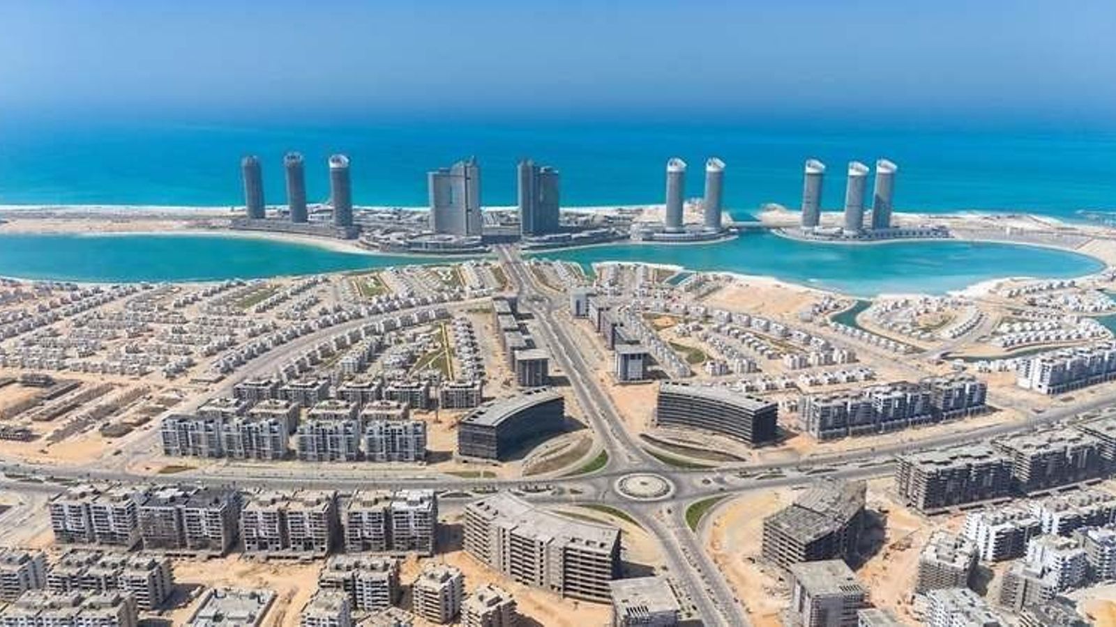 Nueva ciudad en Egipto, junto al Mediterráneo