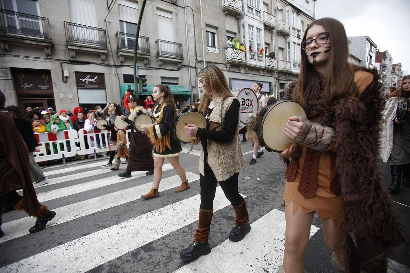 Desfile de Entroido de Xinzo (Foto: Miguel Ángel).