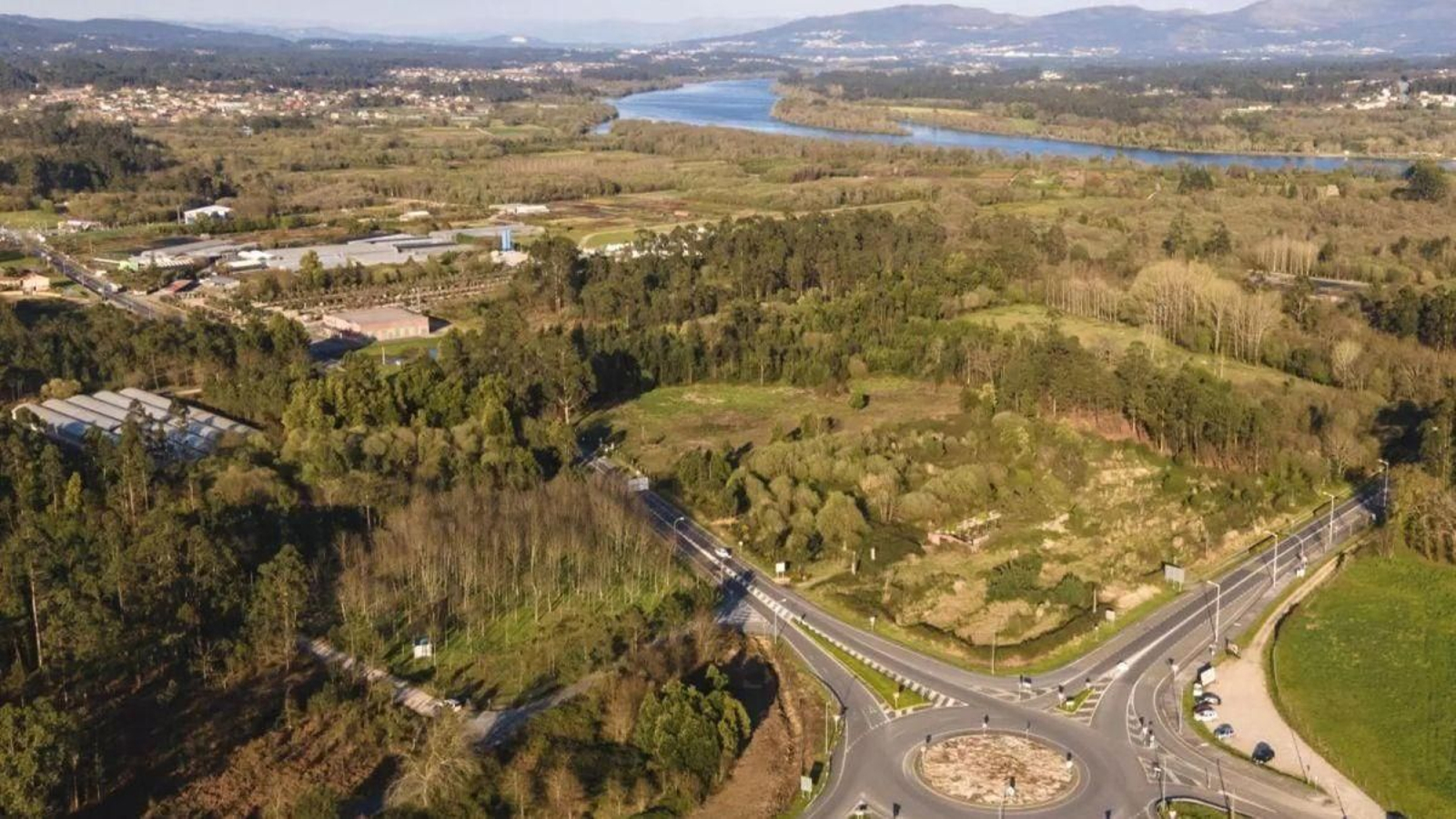 El área donde se creará el parque, que permitirá reordenar las naves de las empresas ya existentes.