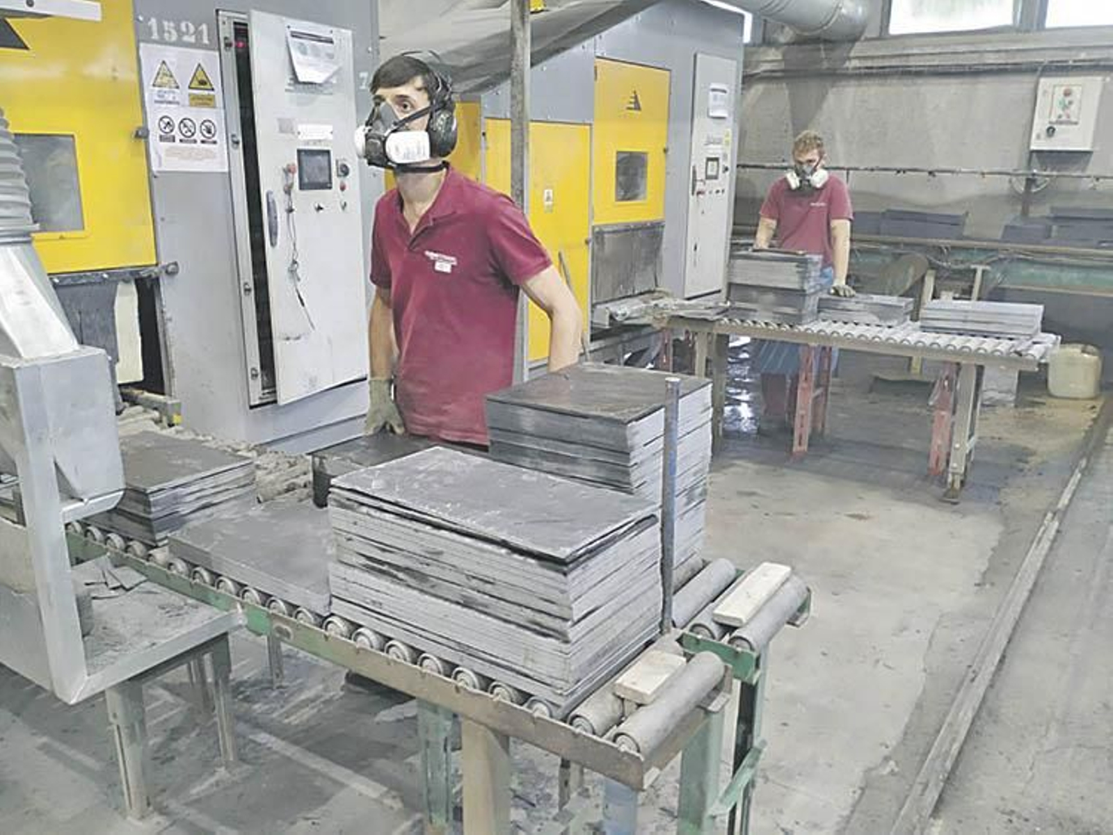 Trabajadores de la pizarra. J.C.